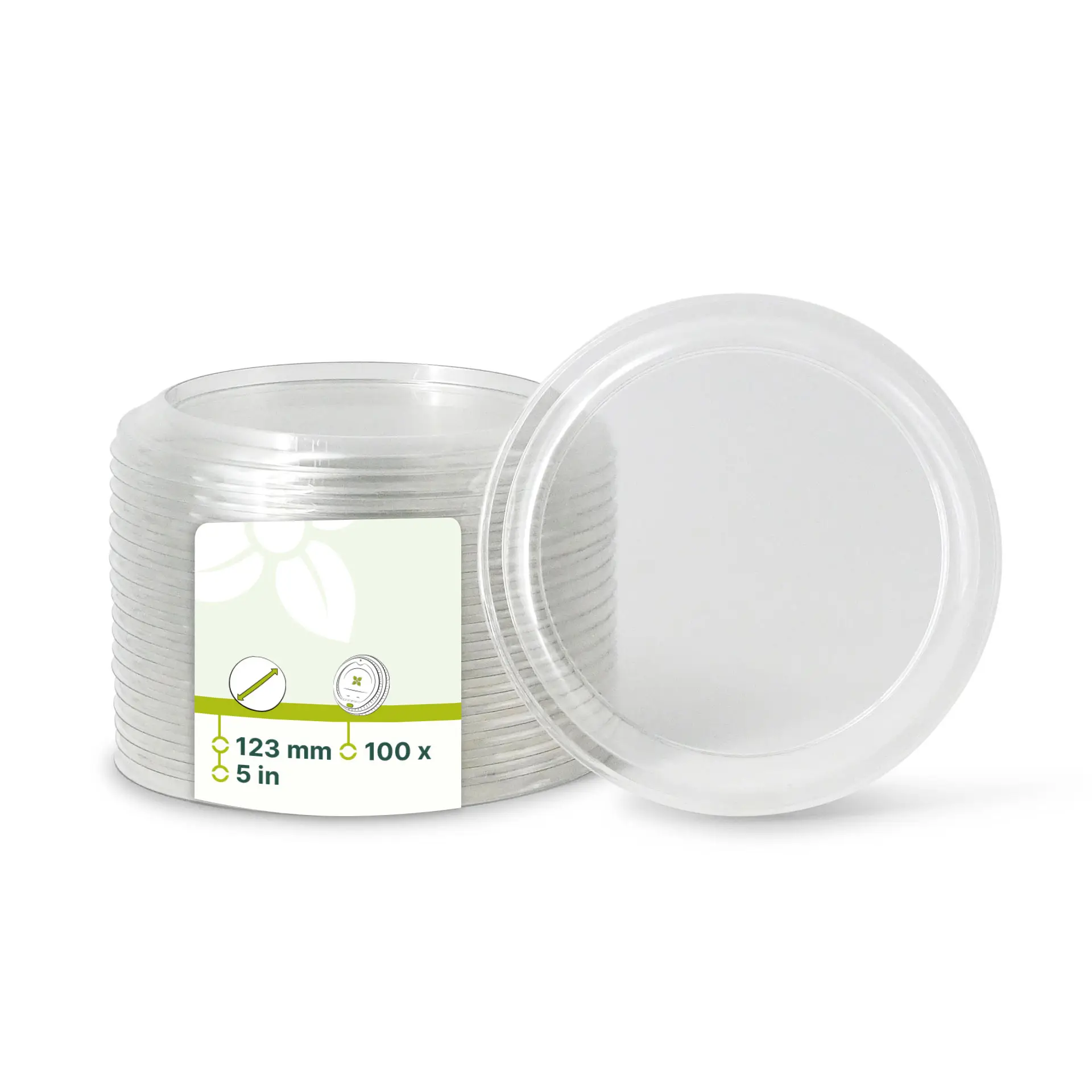 rPET-Deckel Ø 123 mm, rund dfc011021-rpet-deckel-123-mm-rund