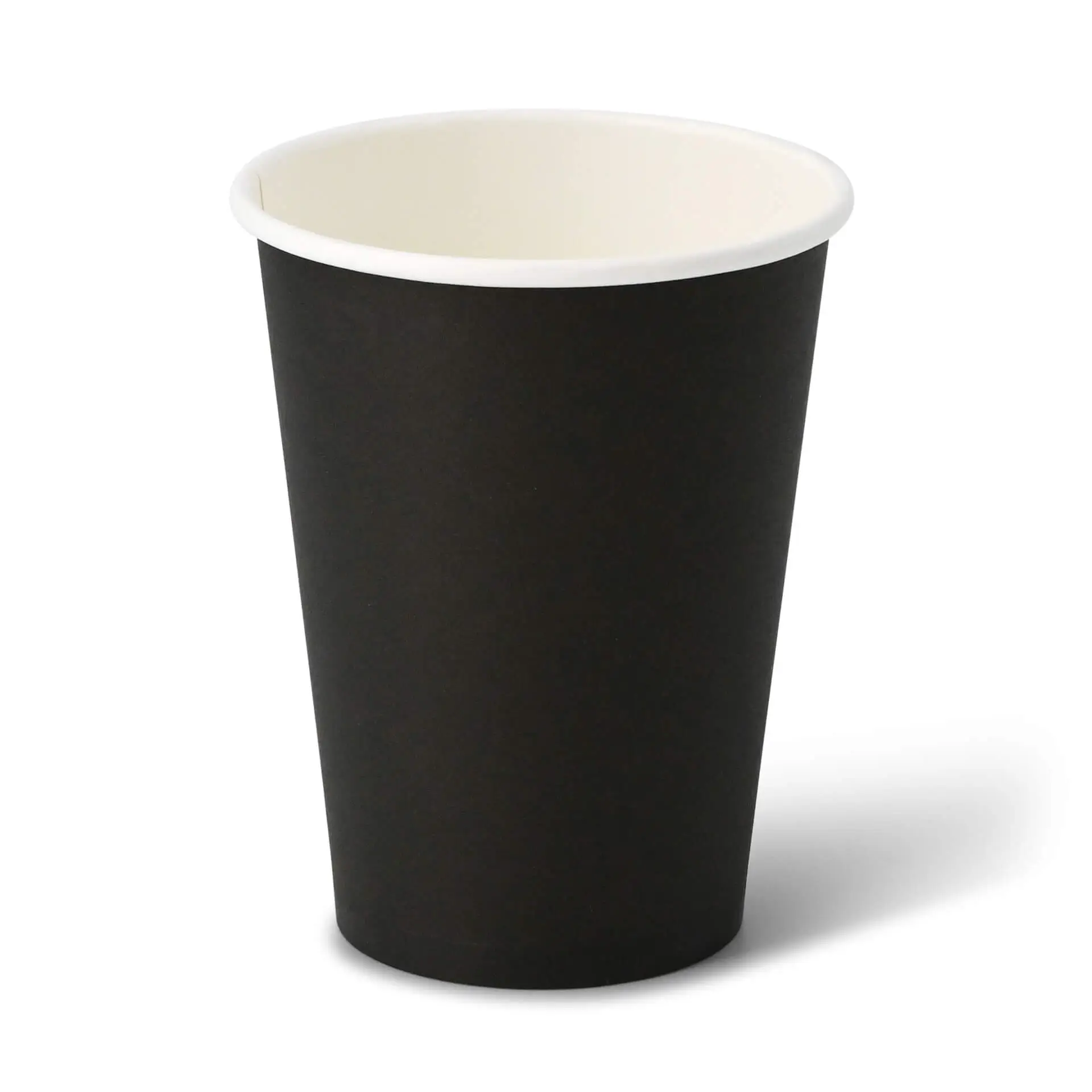 12 oz Paper cups single wall, Ø 90 mm, black dhd04537-pappbecher-300-ml-12-oz-90-mm-schwarz-1