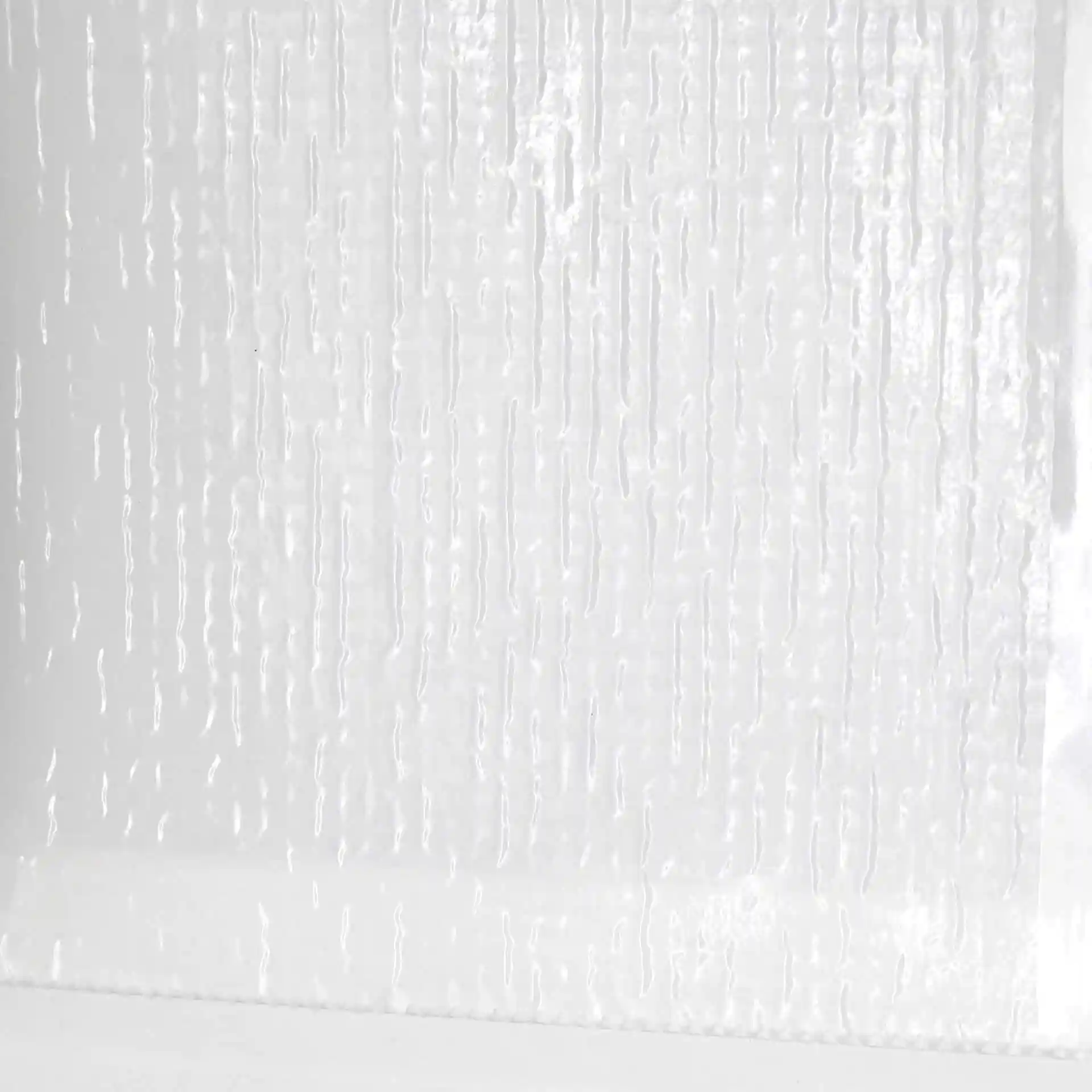 Image of a white block bottom bag with a textured surface and a viewing window, measuring 11.5 x 7 x 24.5 cm.