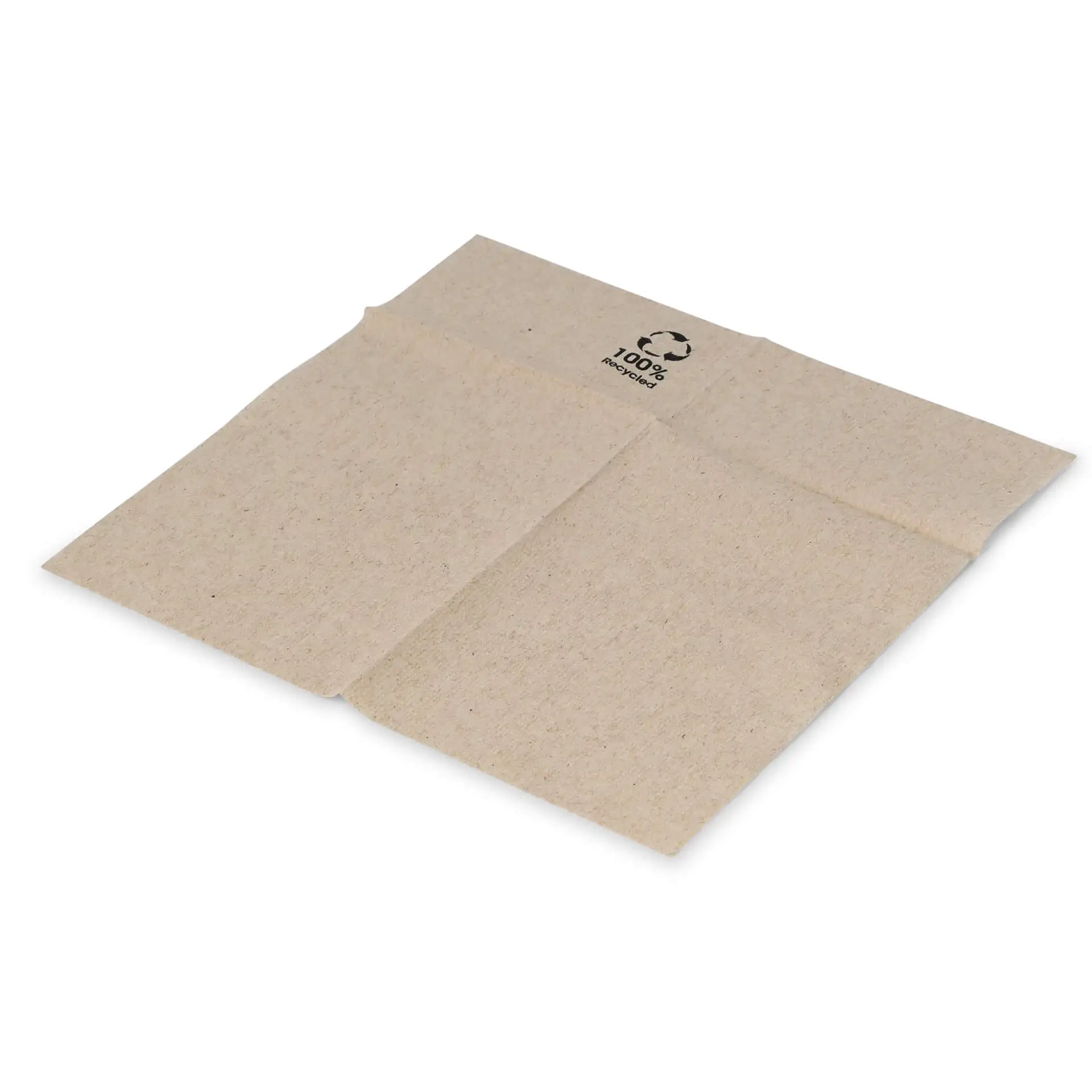 rPaper Ice Cream Napkins 12 x 8.5 cm, 1-ply, folded, unbleached