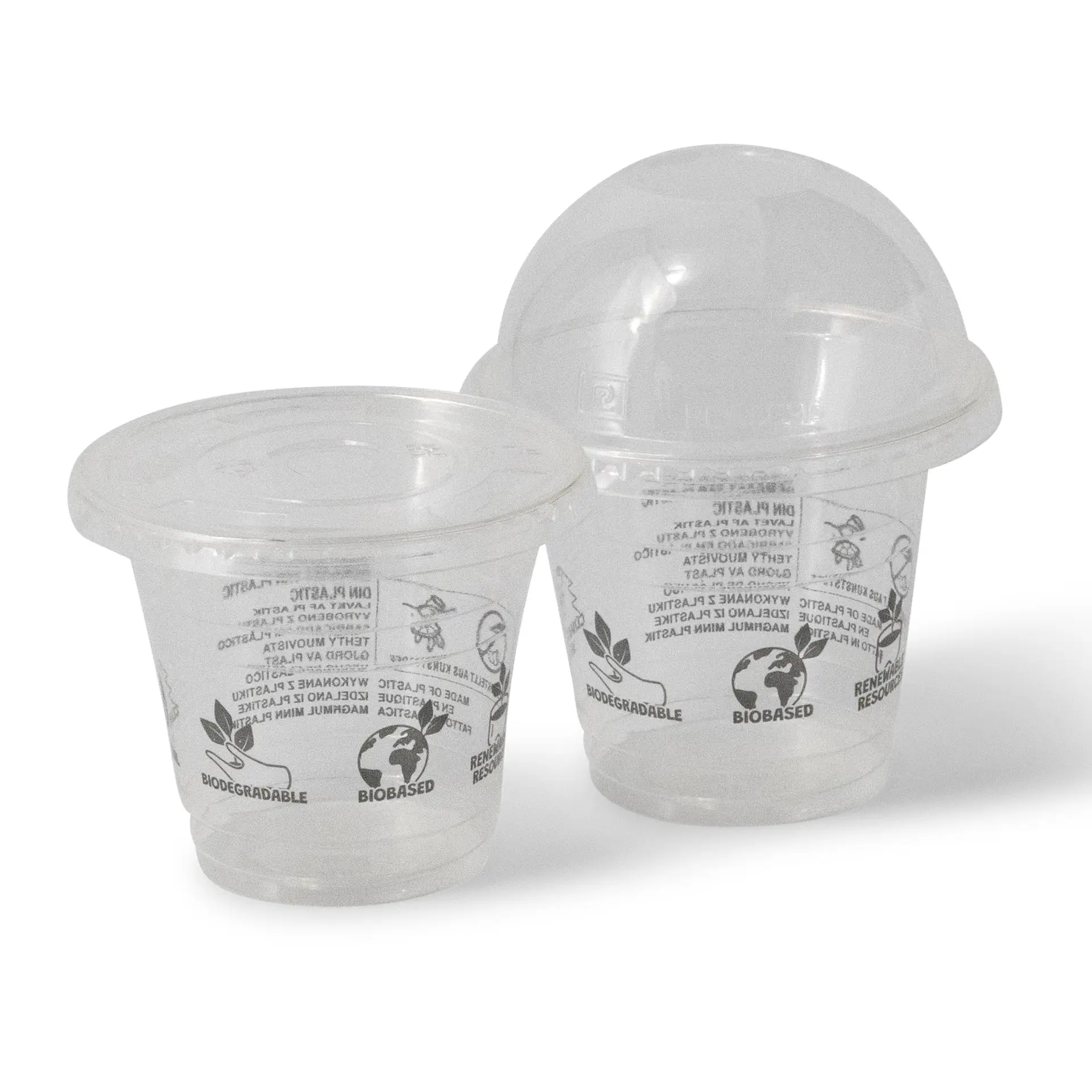8 oz PLA Smoothie Cups, Ø 96 mm 8 oz PLA Smoothie Cups, Ø 96 mm