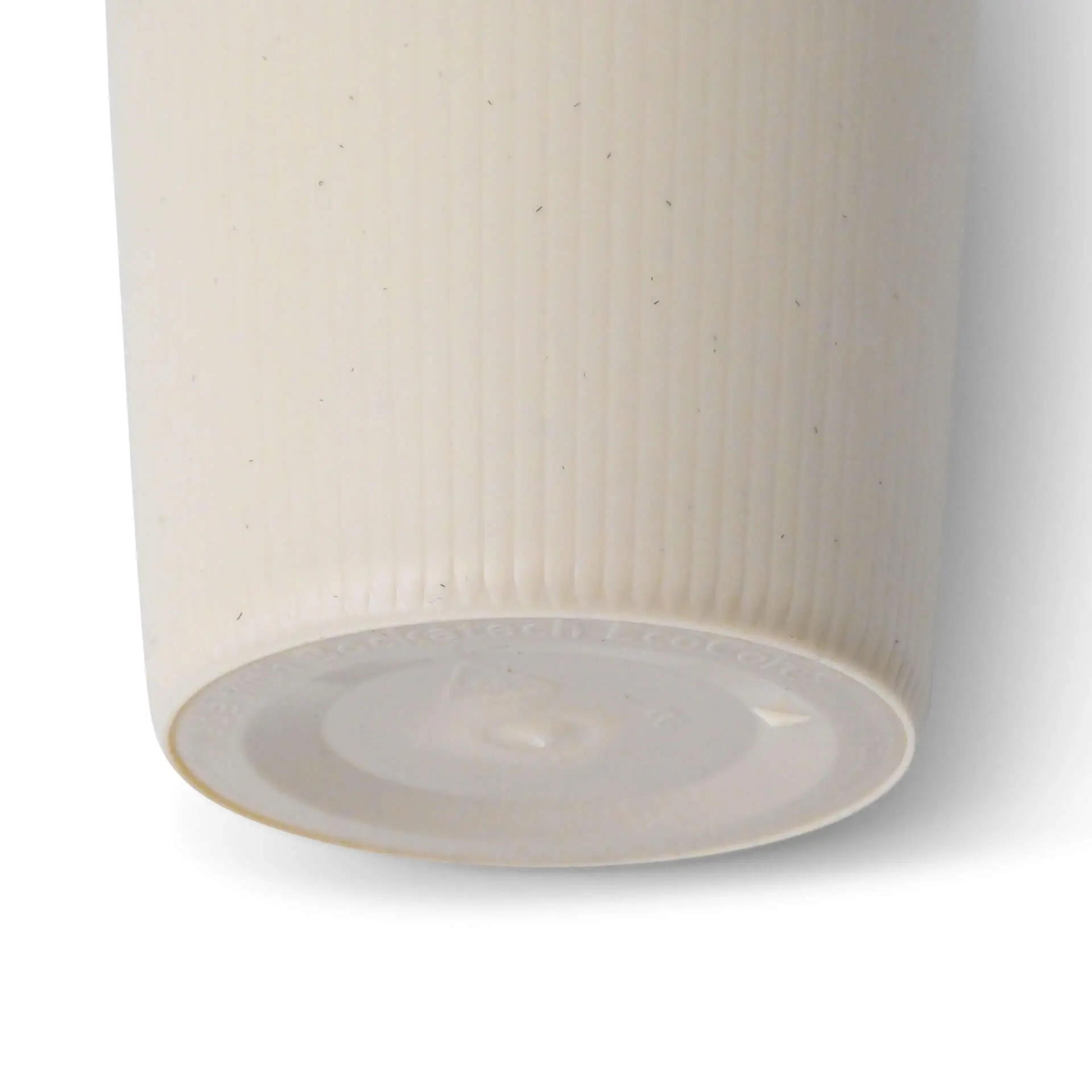 Reusable coffee cups, 8 oz, Ø 80 mm, creamy white dhd04700-mehrweg-riffelbecher-250-ml-10-oz-80-mm-creme-weiss-3