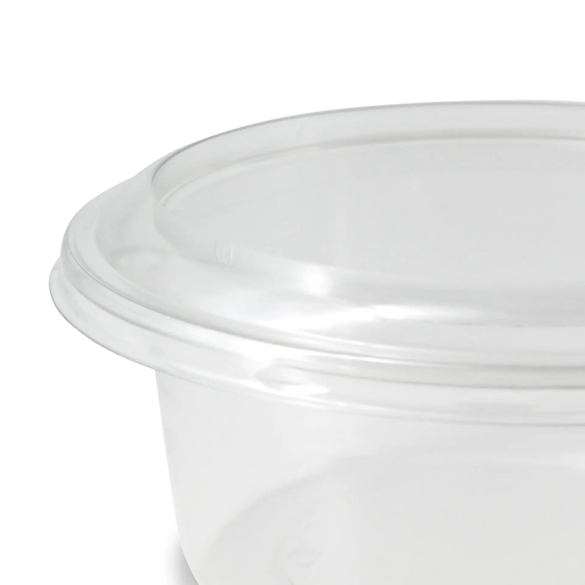 Cup lids rPET Ø 123 mm, round