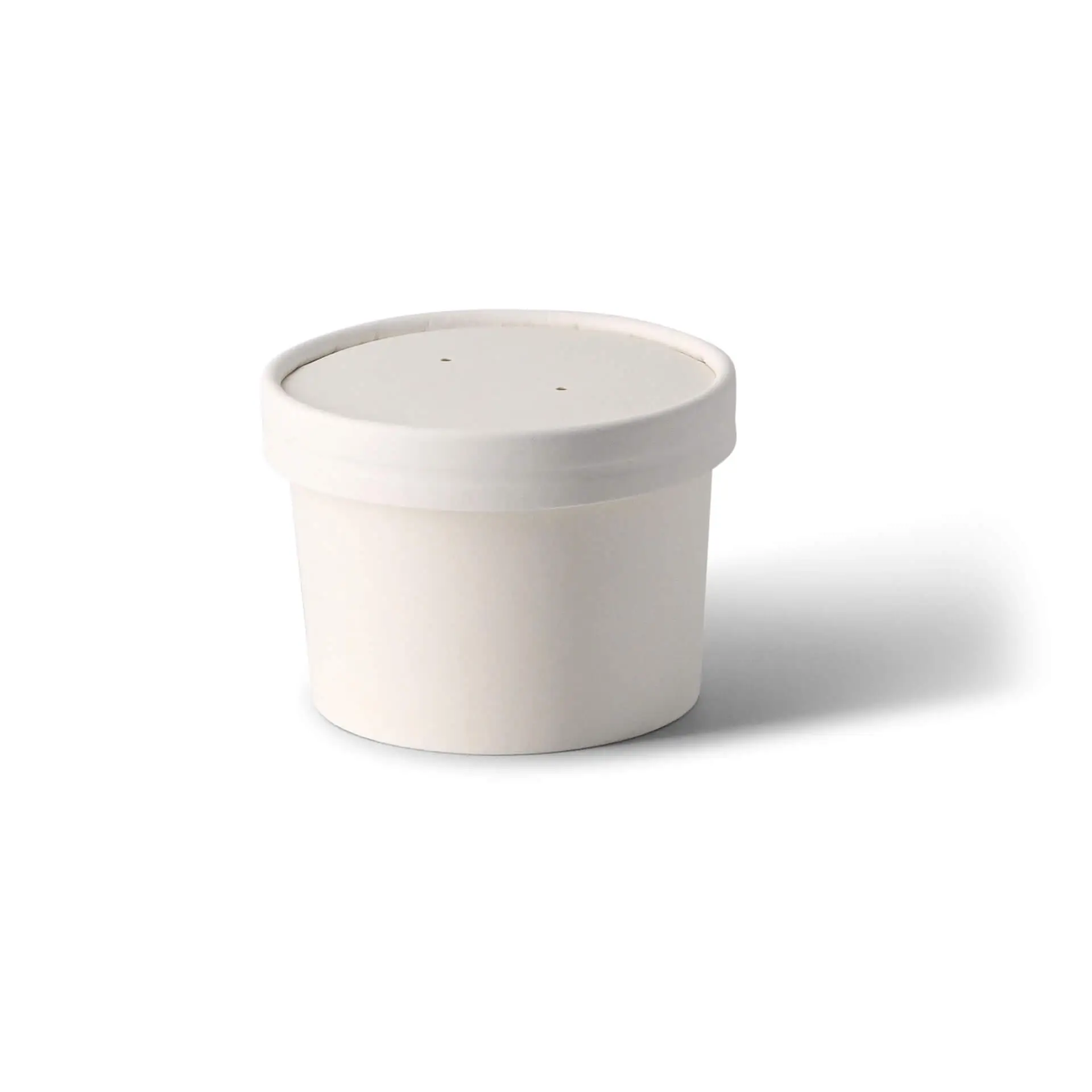 Membrandeckel aus Karton (bio-beschichtet) Ø 90 mm, weiß