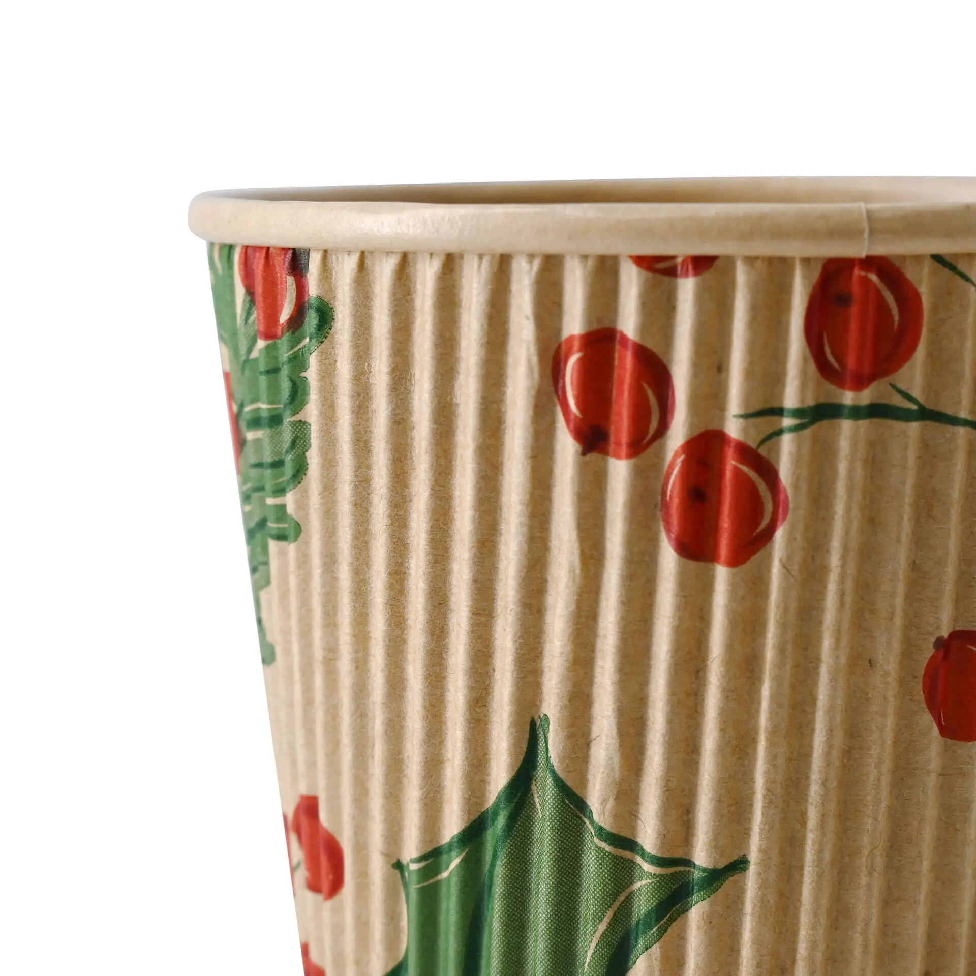 8 oz Ripple cups Winter "Branches", Ø 80 mm, unbleached dhd04837-riffelbecher-winter-zweige-200-ml-8-oz-80-mm-ungebleicht-4