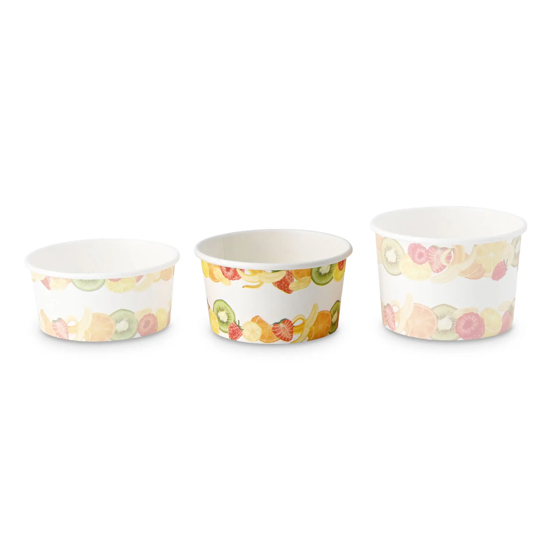 6 oz, max. 7.5 oz Paper cups ice cream XS (coated), Ø 92 mm, printed 6 oz, max. 7.5 oz Paper cups ice cream XS (coated), Ø 92 mm, printed