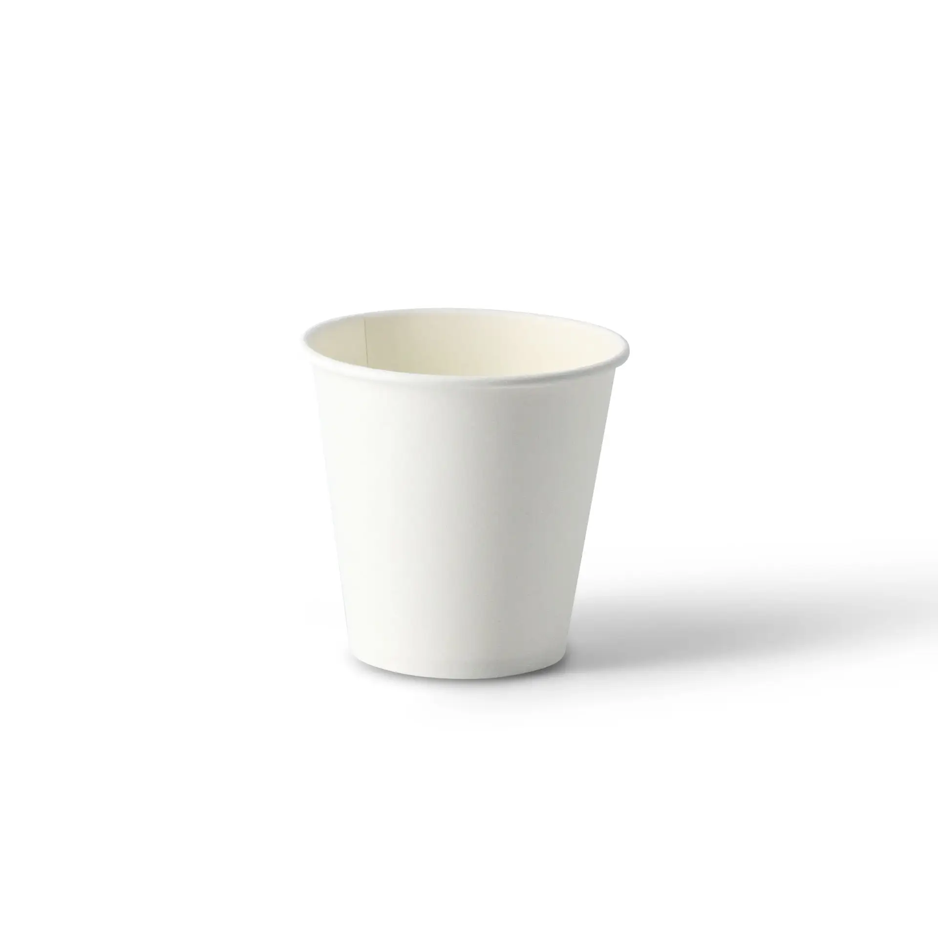 Paper cup 150 ml / 6 oz, Ø 80 mm, single wall, white, PLA-coated