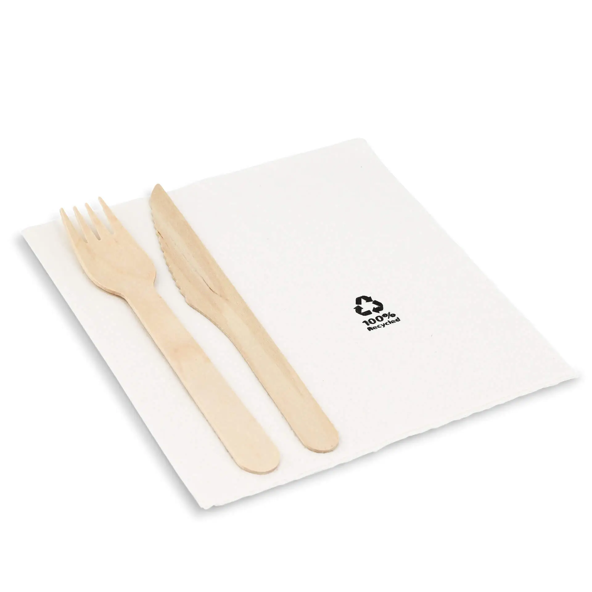 Recycled paper napkins 33 x 33 cm, 2-ply, 1/4 fold, white dse02828-servietten-aus-recyceltem-papier-33-x-33-cm-2-lagig-14-falz-weiss-4