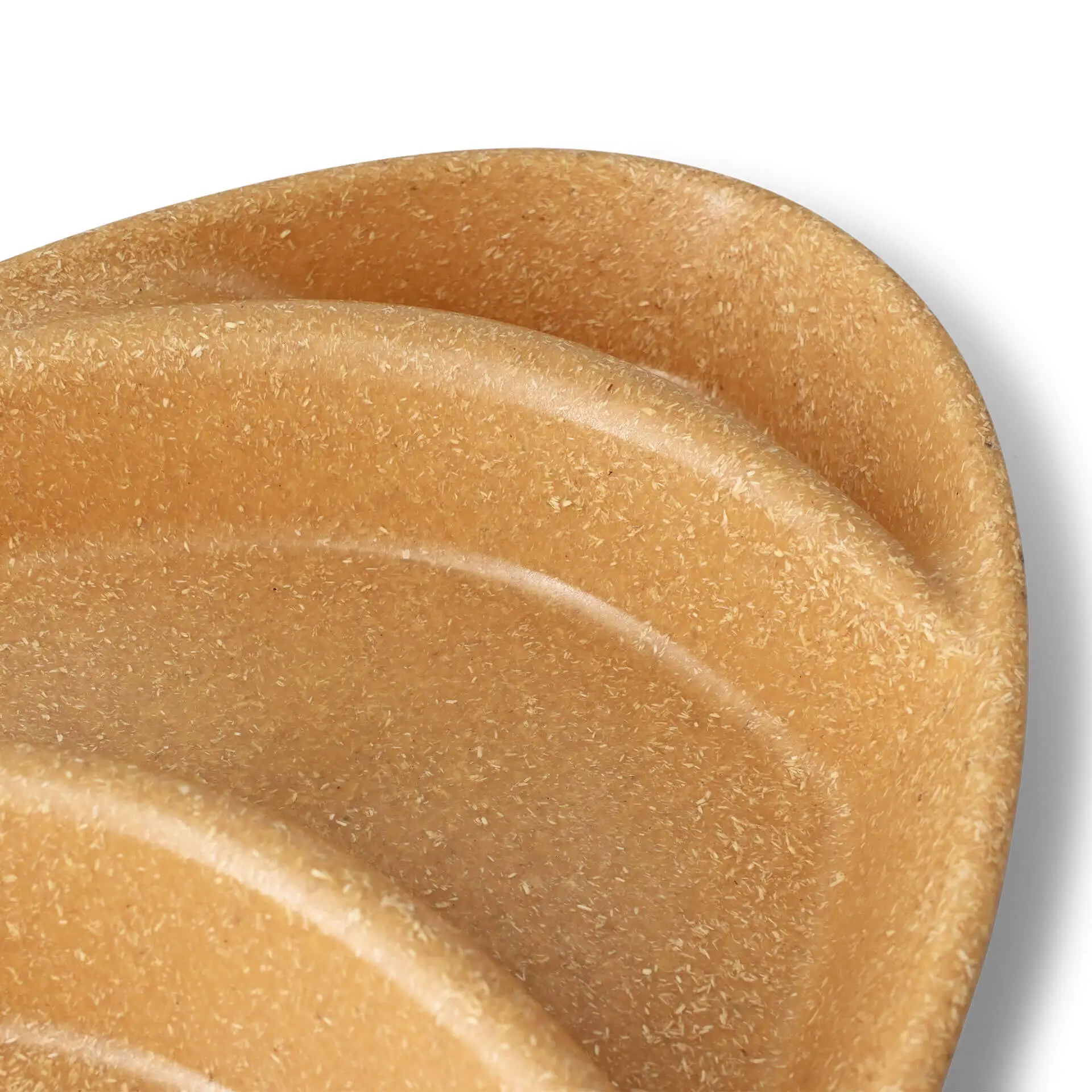 | 2 FOR 1 | Reusable menu-plates "merways Plate" 27.5 x 20 x 3.5 cm, 3 compartments, tear drop, caramell / brown dfc00835-2-fuer-1-mehrweg-menue-teller-merways-plate-275-x-20-x-35-cm-3-kammern-tropfenfoermig-karamell-braun-4