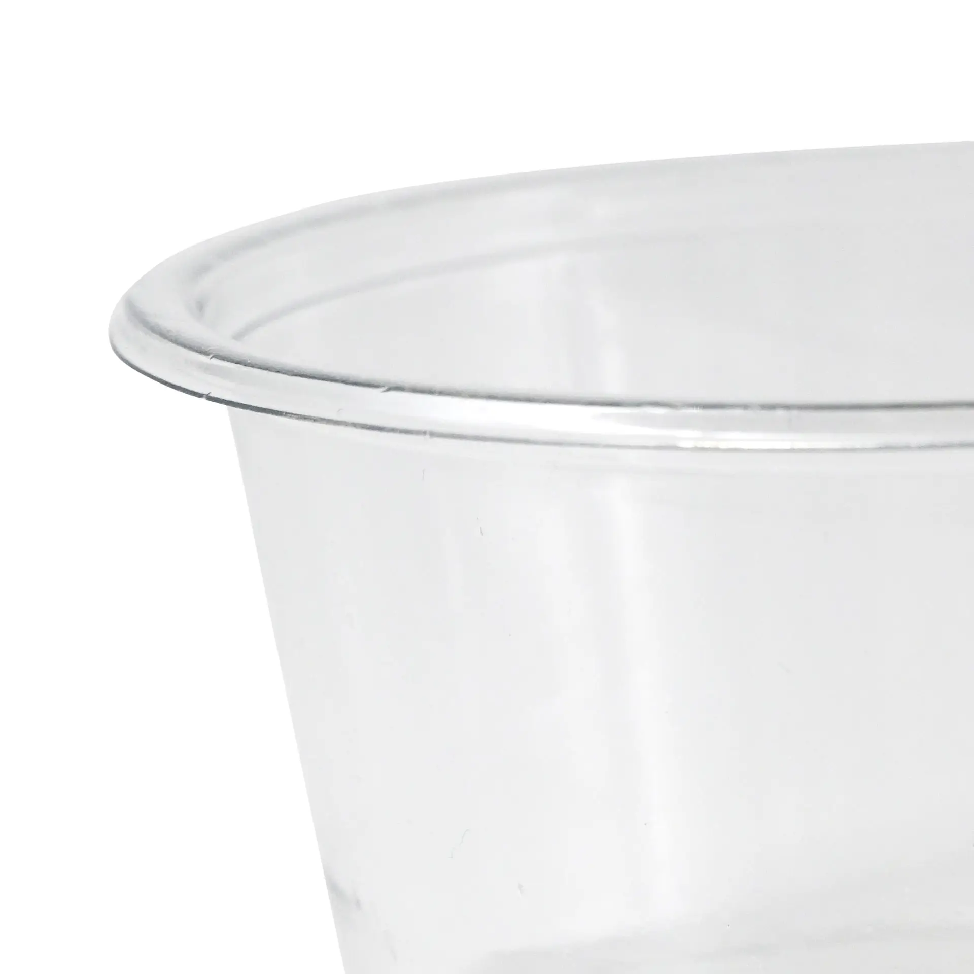 100 ml / 3.5 oz rPET sauce pots, Ø 75 mm, clear