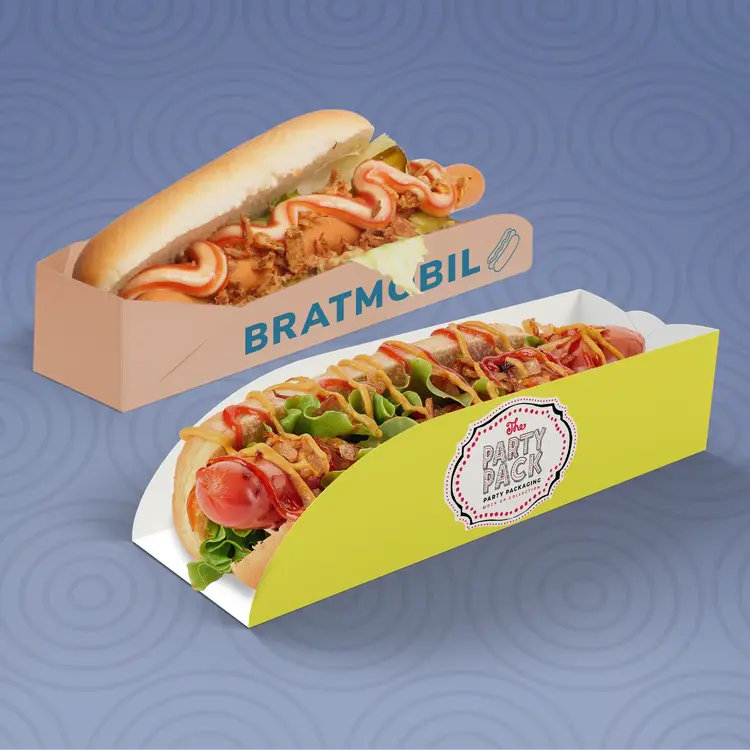 Emballages pour hot-dogs