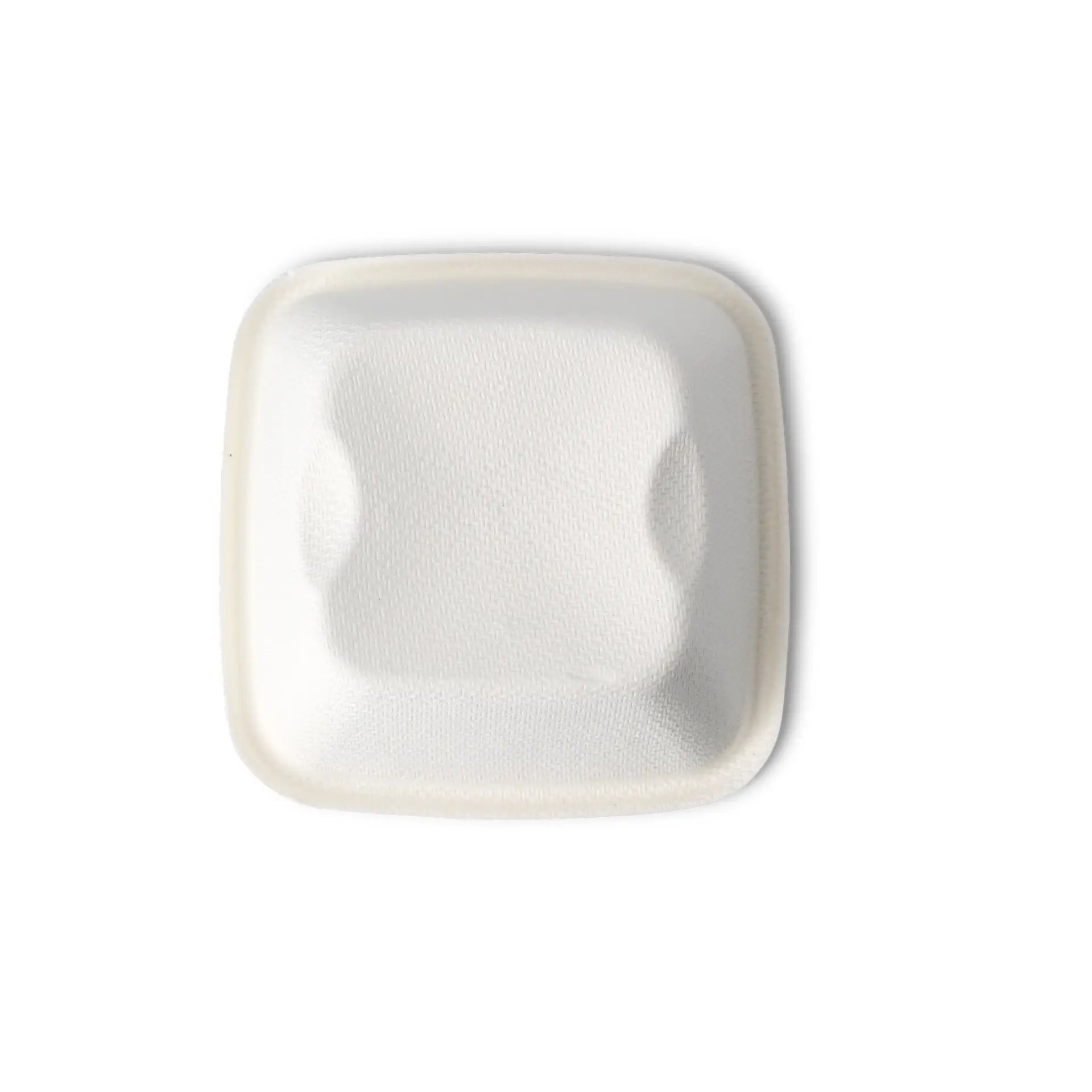Bagasse portion cups, 70 ml, 80 x 80 x 27 mm, square