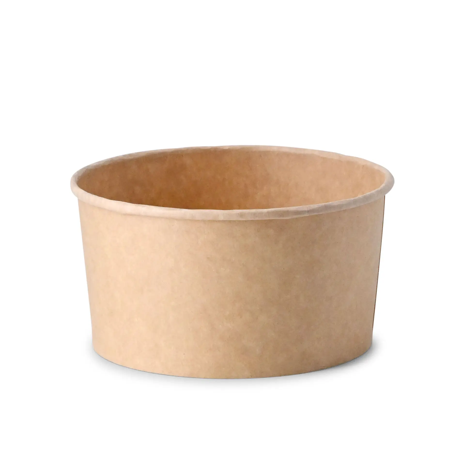 Paper-bowls (eco-friendly coating) 800 ml, Ø 150 mm, brown, round