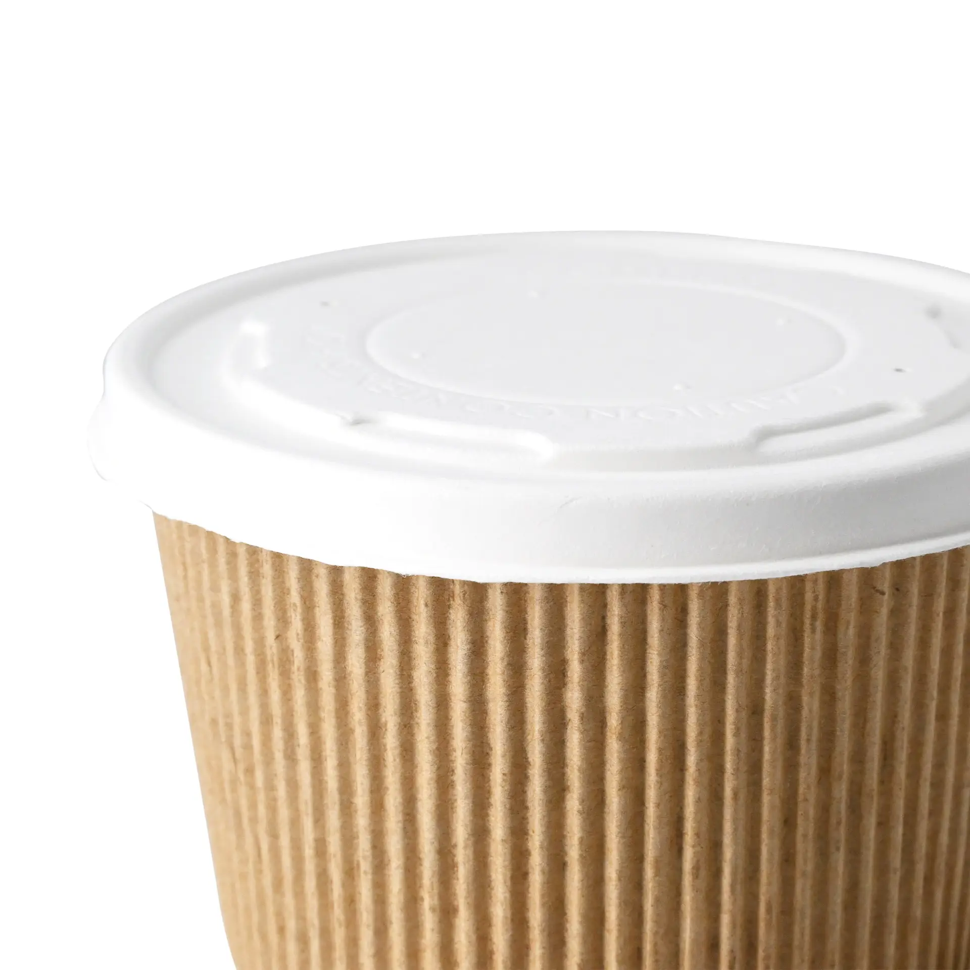 Flat cardboard lids Ø 115 mm, white, closed dhd04501-flachdeckel-aus-pappe-115-mm-weiss-geschlossen-4
