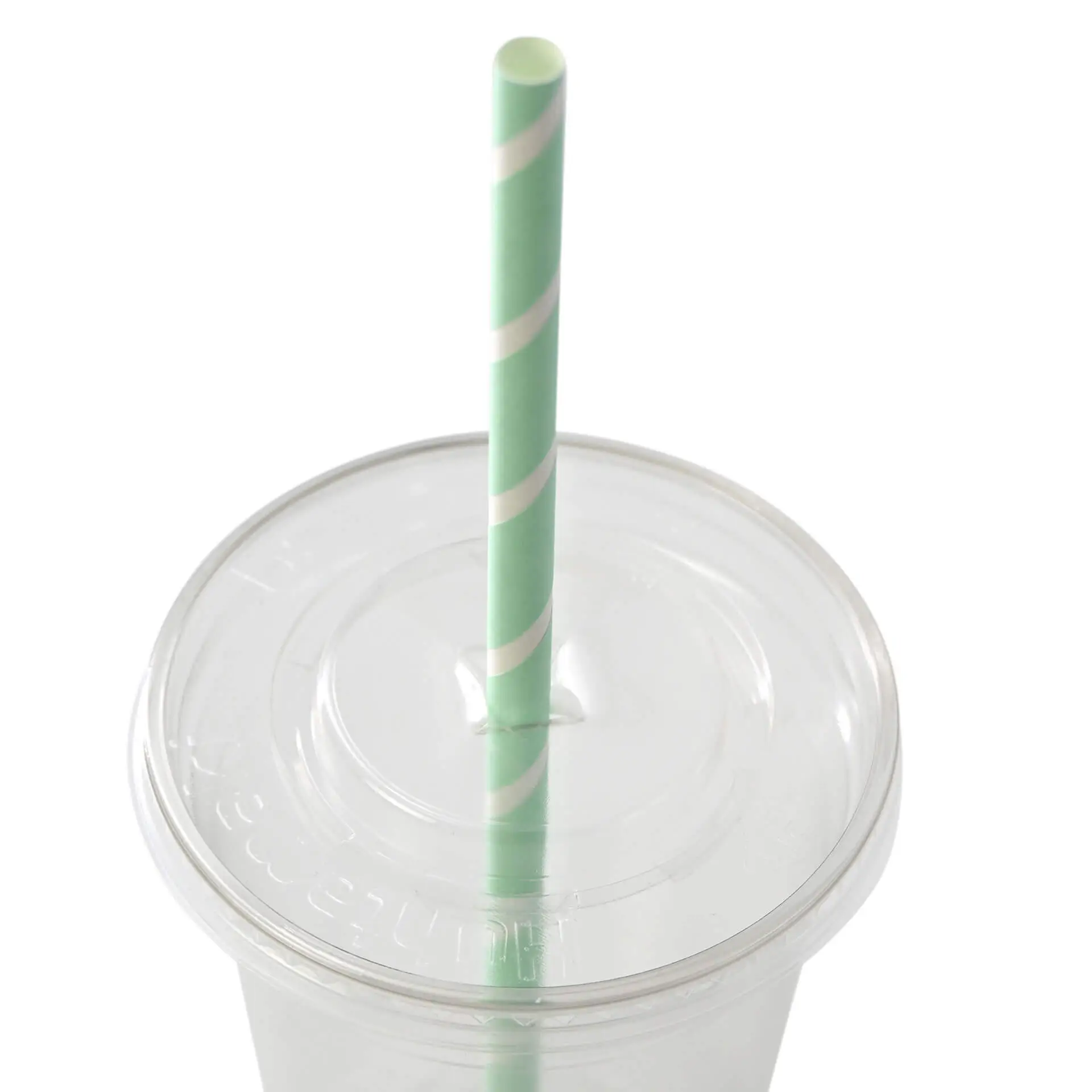 23 cm, Ø 0.8 cm Paper-jumbo-straws, pastel striped 23 cm, Ø 0.8 cm Paper-jumbo-straws, pastel striped