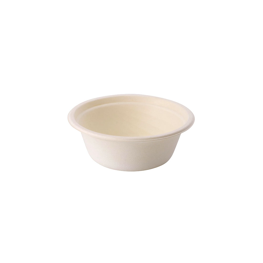 Holzfaser-Schalen 350 ml, rund