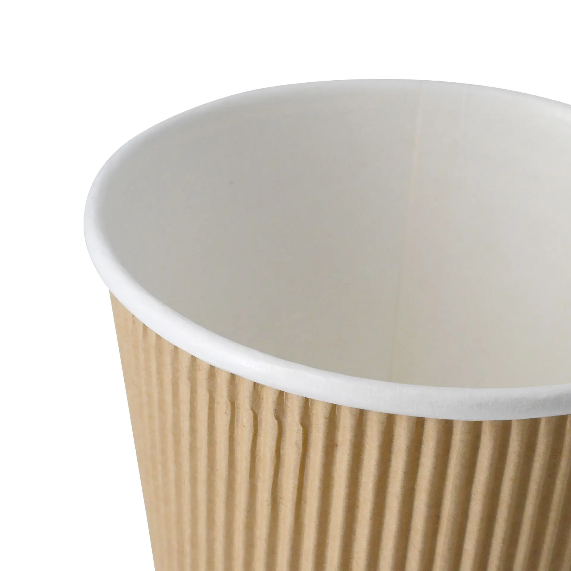 19 oz Ribbed Soup cups (eco-friendly coating), Ø 116 mm, kraft dfc08750-riffel-suppenbecher-bio-beschichtet-500-ml-116-mm-braun-3