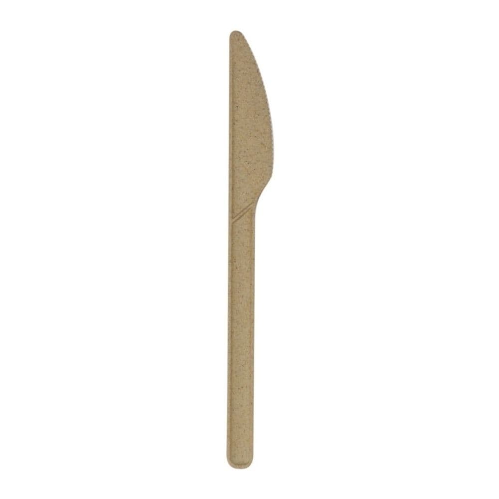 Mehrweg-Messer Häppy Cutlery 18 cm, natur