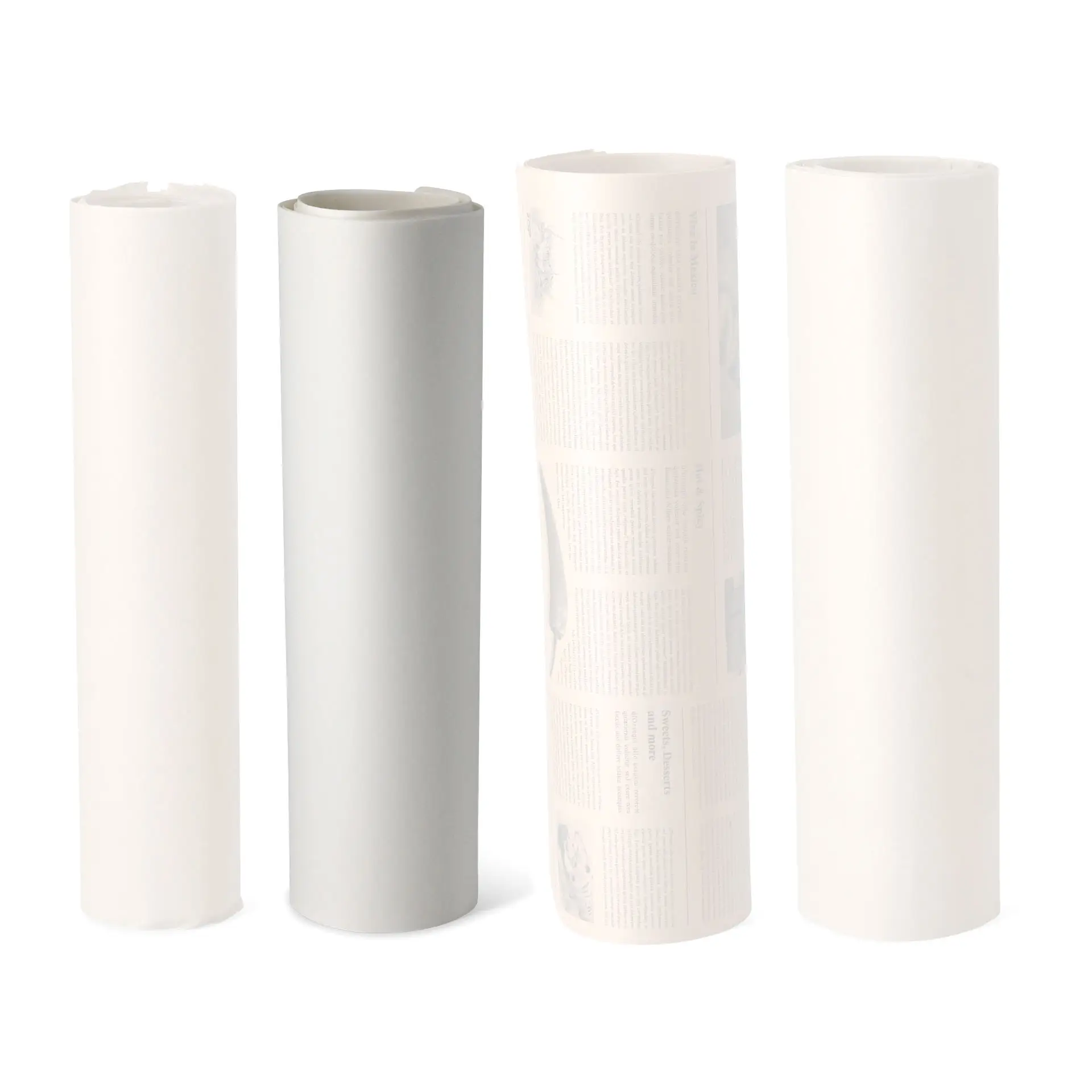 Wrapping paper sheets 43 x 35 cm, white