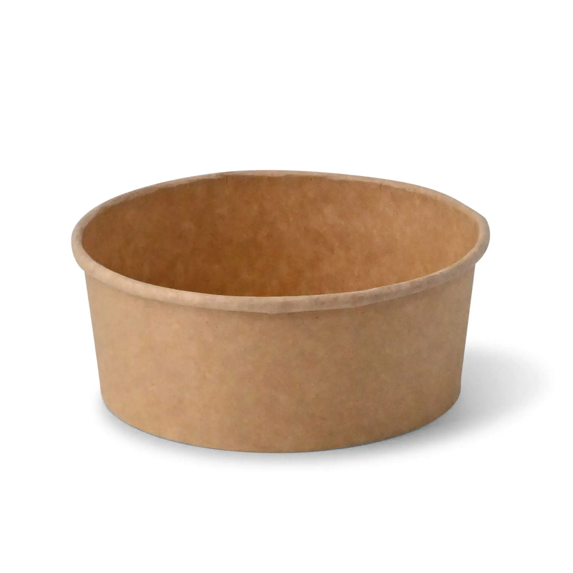 Paper-bowls (eco-friendly coating) 650 ml, Ø 150 mm, brown, round