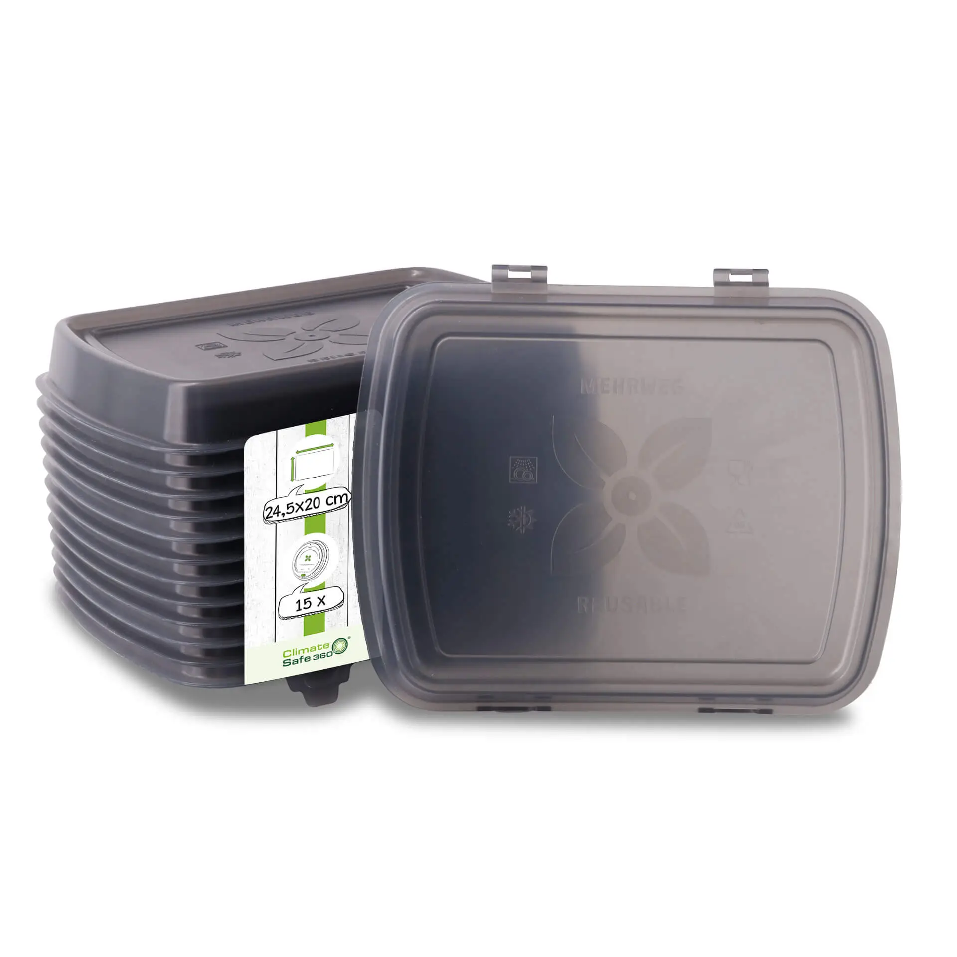 Reusable lids "merways Box" 24.5 x 20 x 4.5 cm, PP, grey dfc008121-mehrwegdeckel-merways-box-245-x-20-x-45-cm-pp-grau