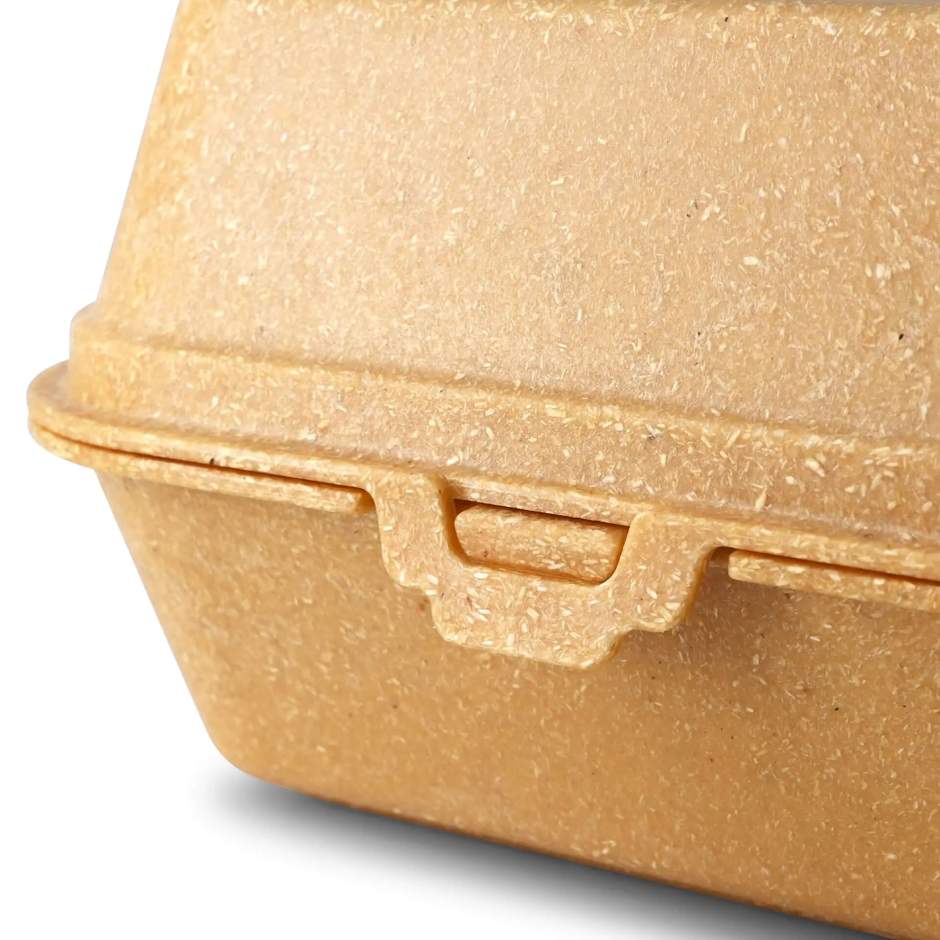 Reusable burger boxes "merways Box" 16 x 15 x 8.5 cm, caramel / brown Reusable burger boxes "merways Box" 16 x 15 x 8.5 cm, caramel / brown
