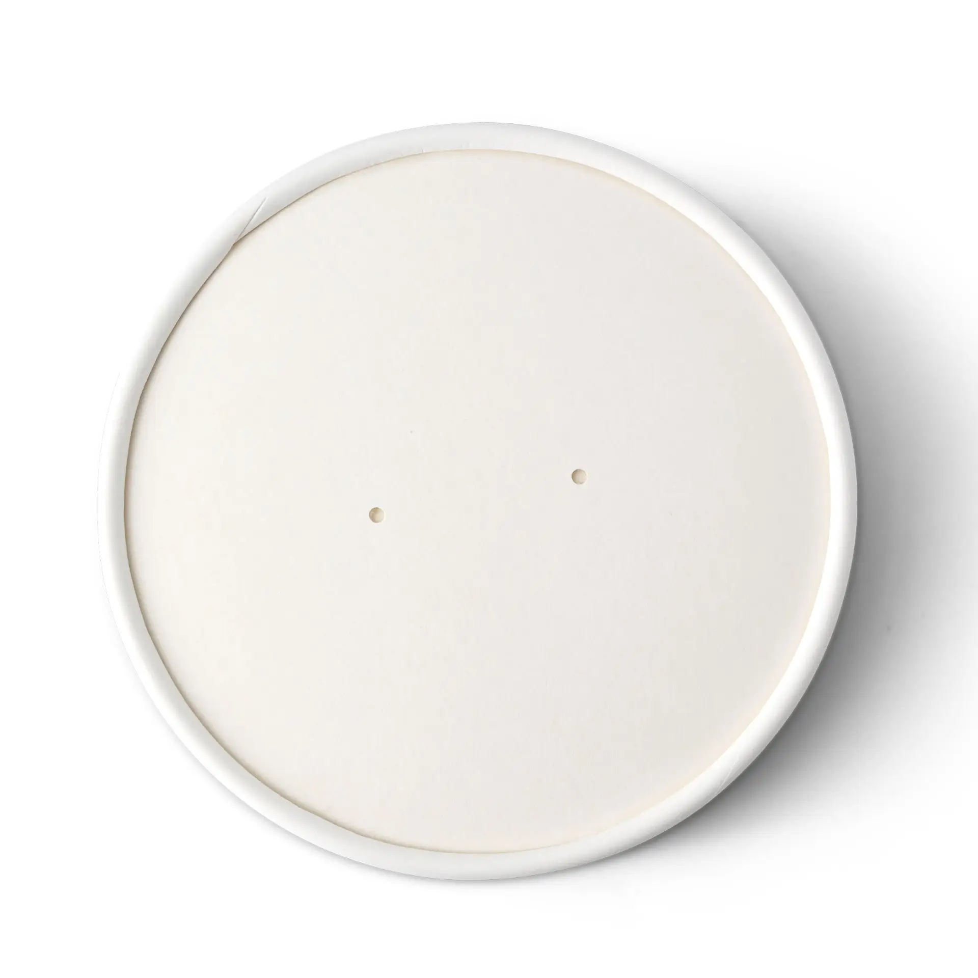Cardboard membrane lids Ø 115 mm, white