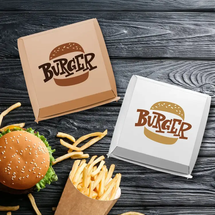 Boîtes à burger