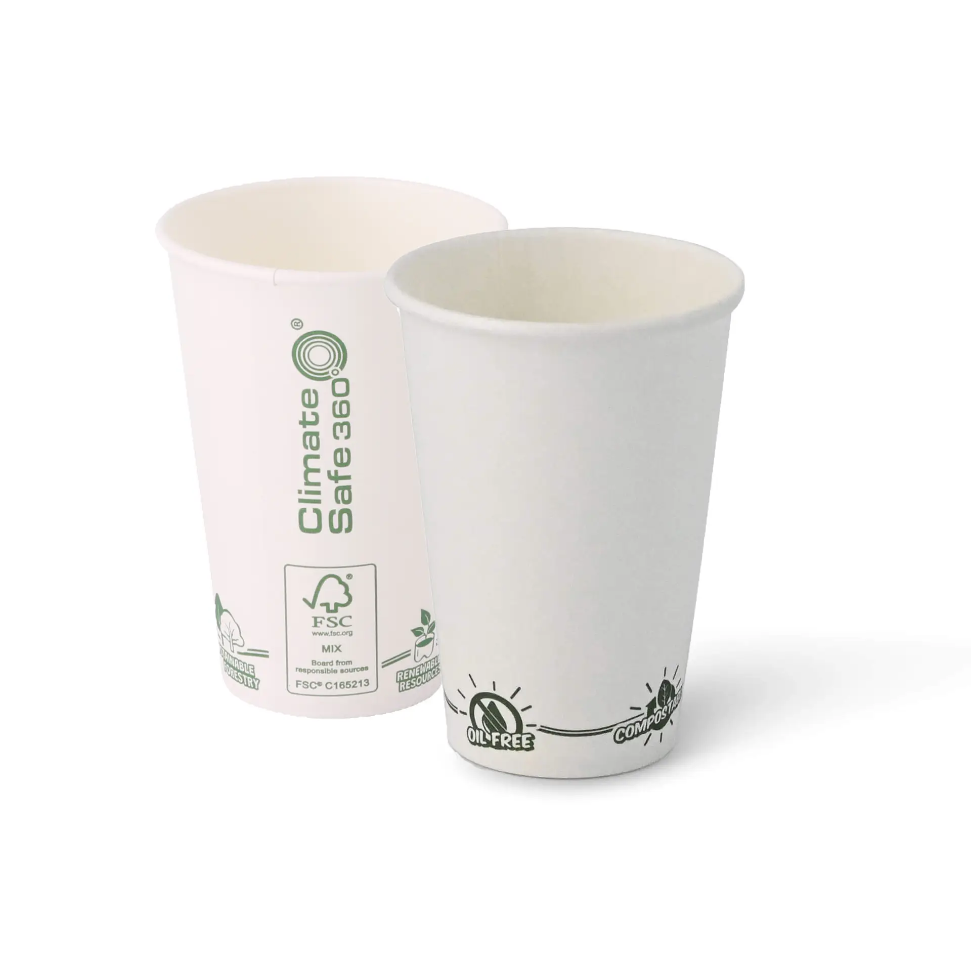 7,5 oz Vending paper cups ‘EcoUp©’