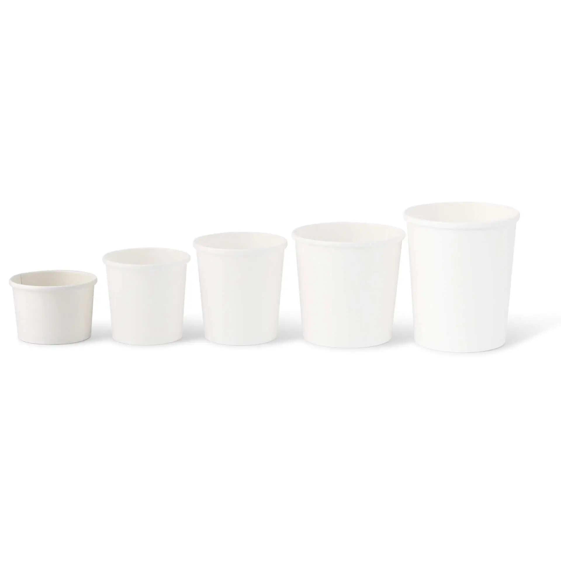 Suppenbecher to go aus Karton (Premium) 200 ml, Ø 90 mm, weiß, bio-beschichtet