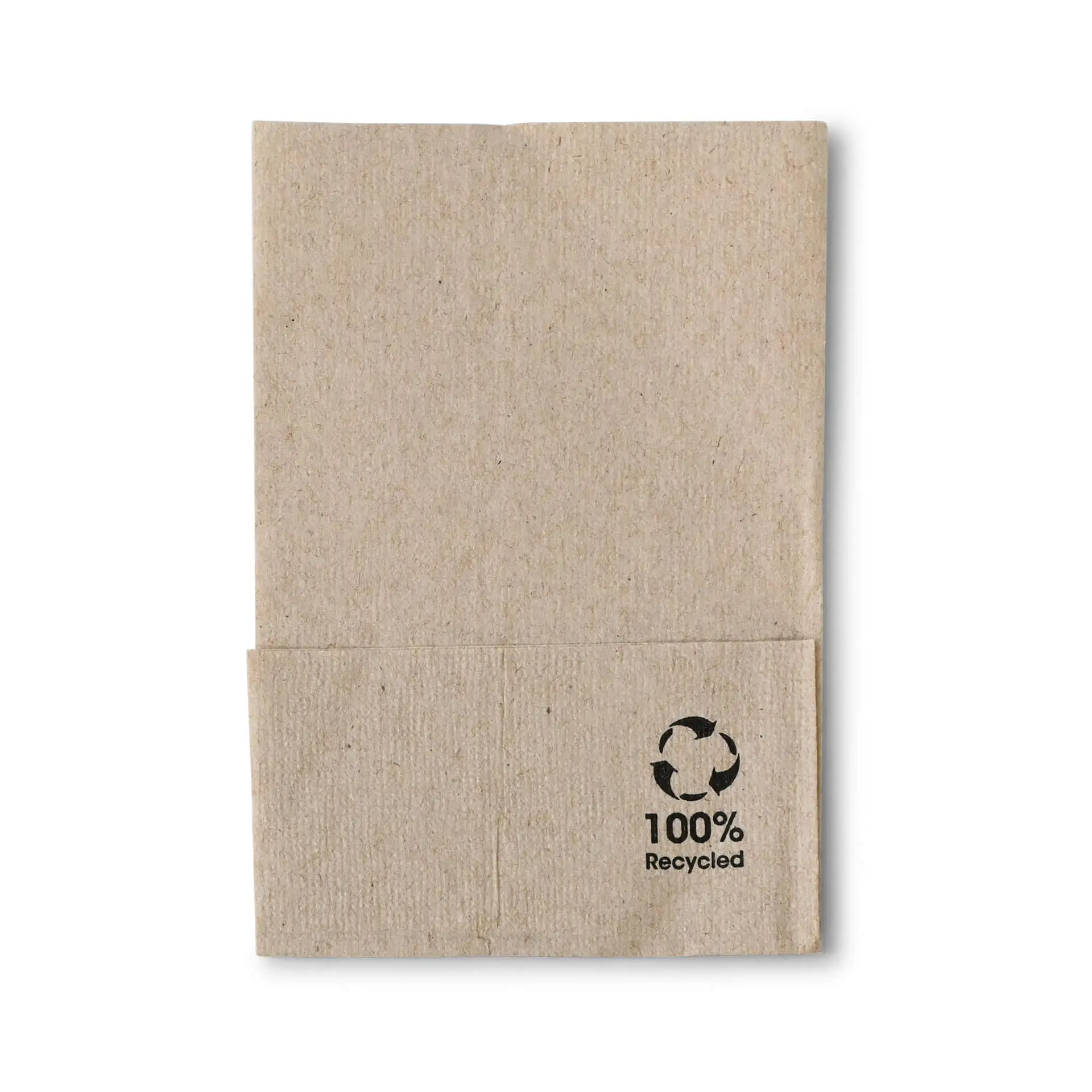 rPaper Ice Cream Napkins 12 x 8.5 cm, 1-ply, folded, unbleached