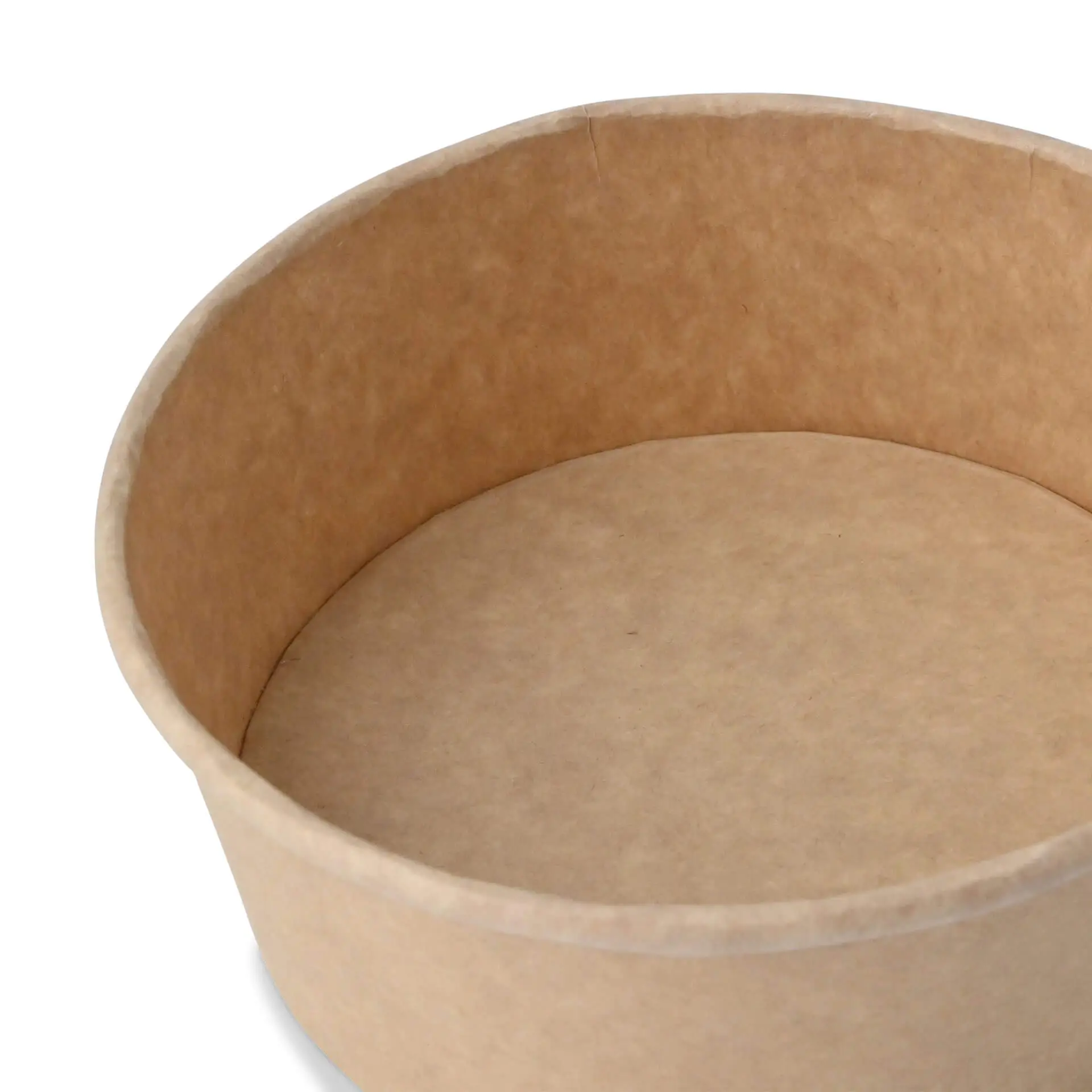 Paper-bowls (eco-friendly coating) 650 ml, Ø 150 mm, brown, round