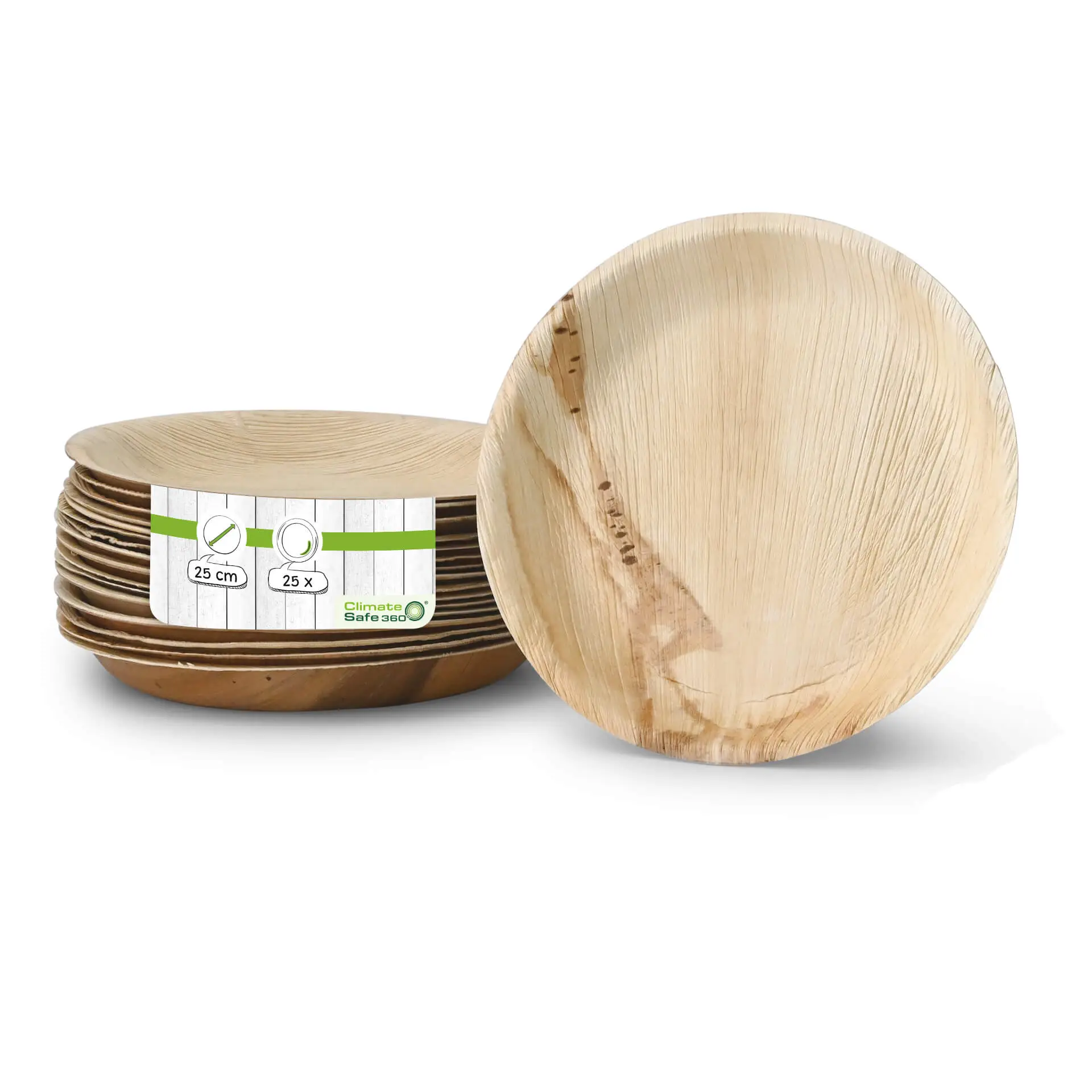 Palmblatt Teller "Palmware®" Ø 25 cm, rund Palmblatt Teller "Palmware®" Ø 25 cm, rund