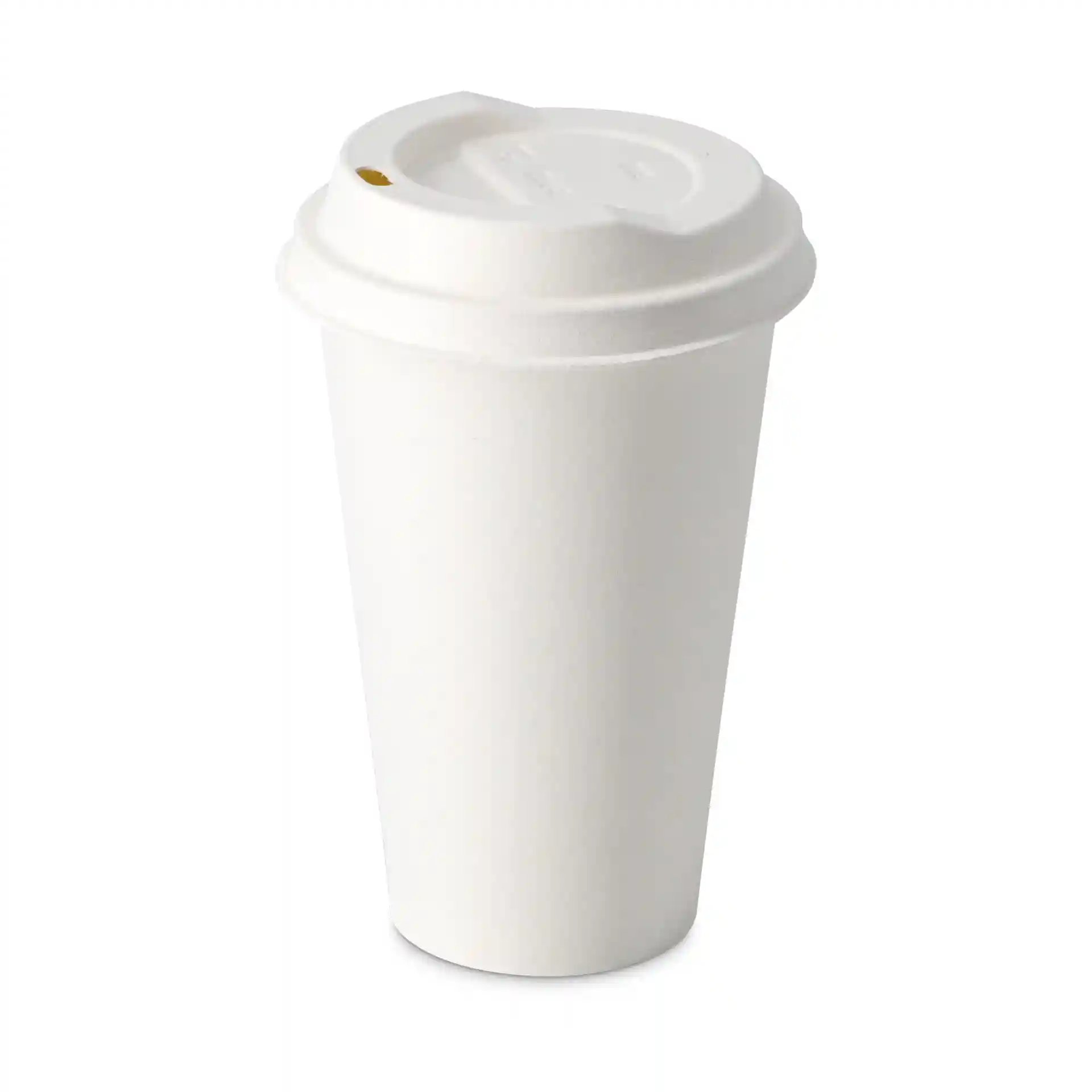 White paper cup with a single wall, 400 ml capacity, and a diameter of 90 mm.
