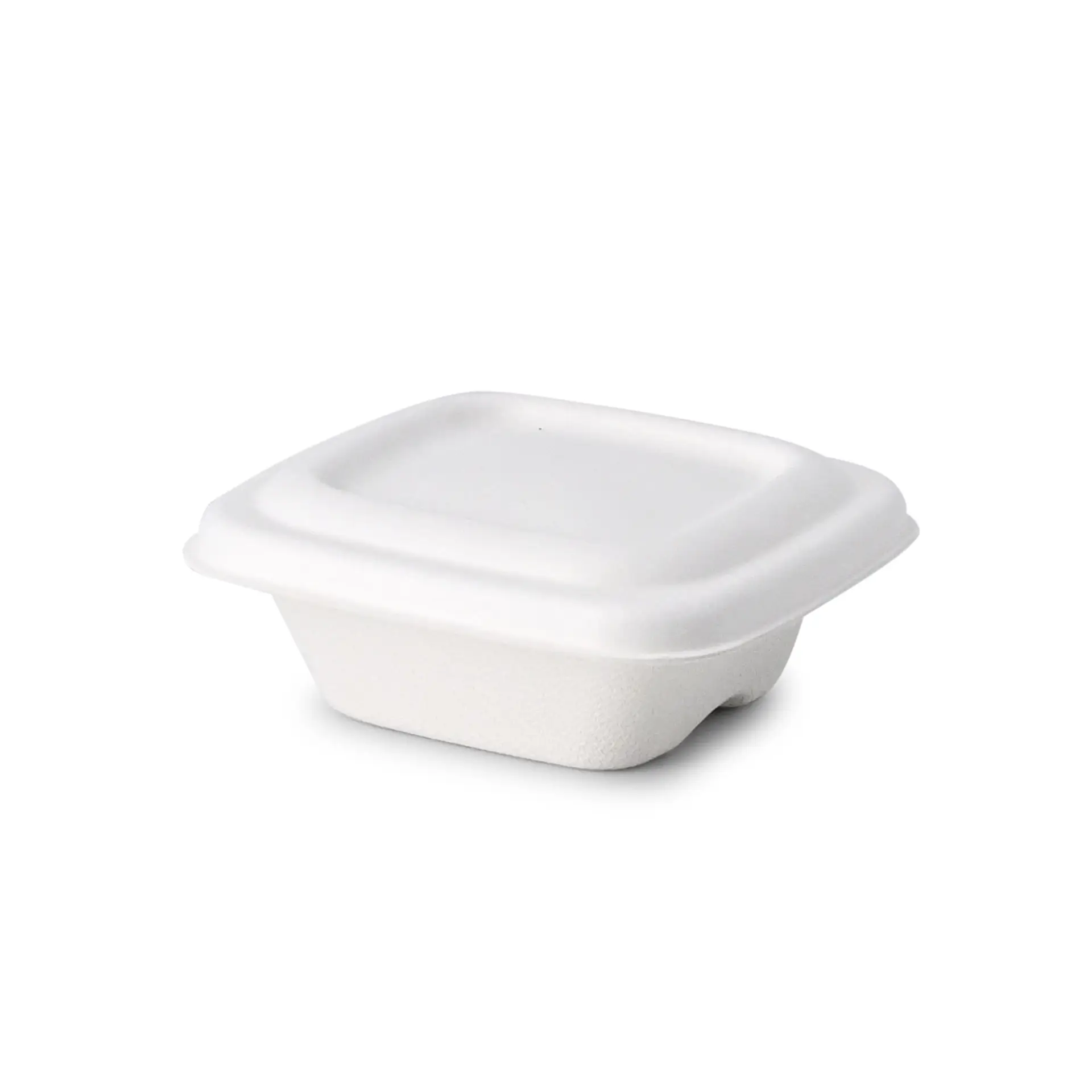 Bagasse portion cups, 70 ml, 80 x 80 x 27 mm, square