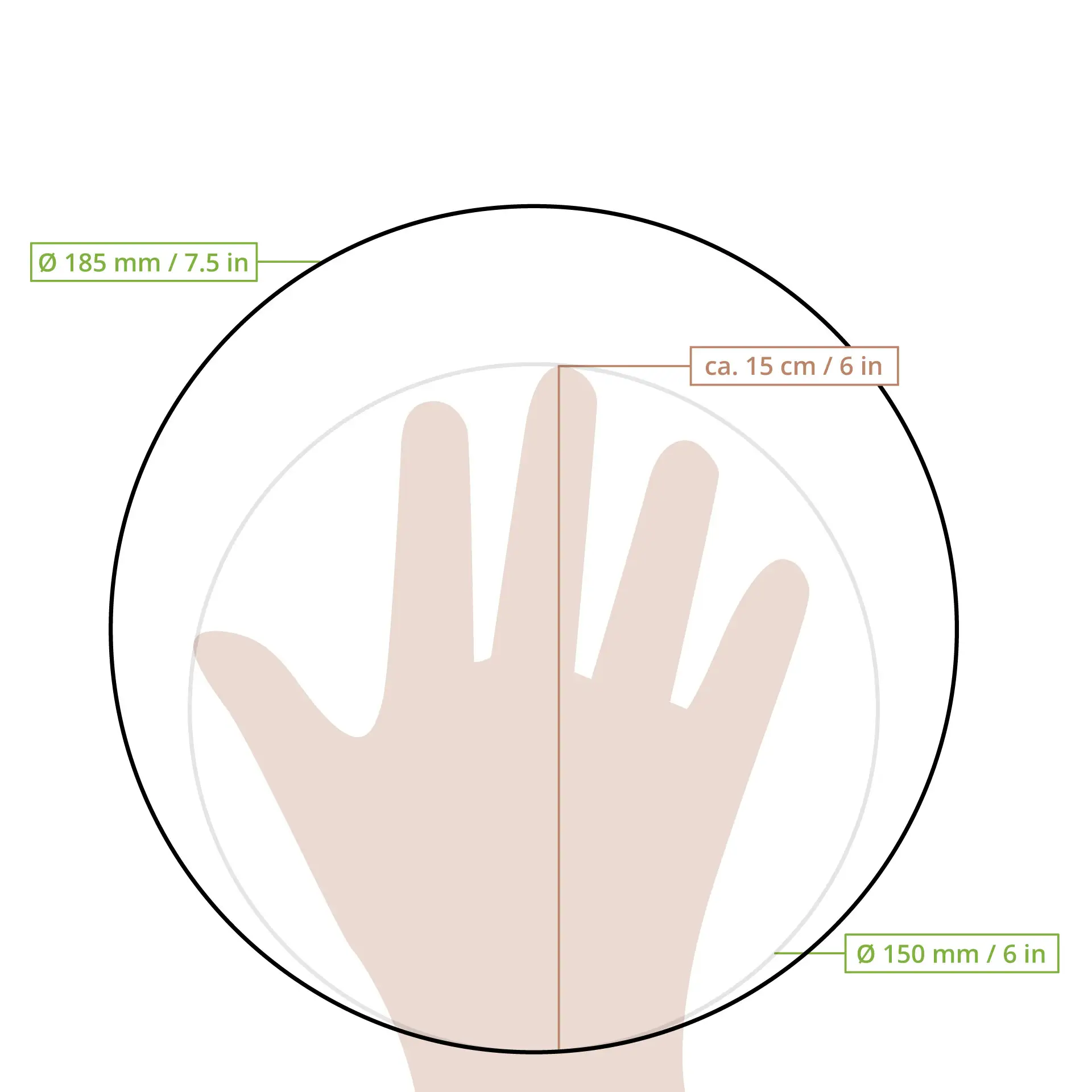 Cardboard Bowl / Salad Bowl (eco-friendly coating) 1000 ml, Ø 185 mm, brown, round dfc08832-kartonschale-salatschale-bio-beschichtet-1000-ml-185-mm-braun-9
