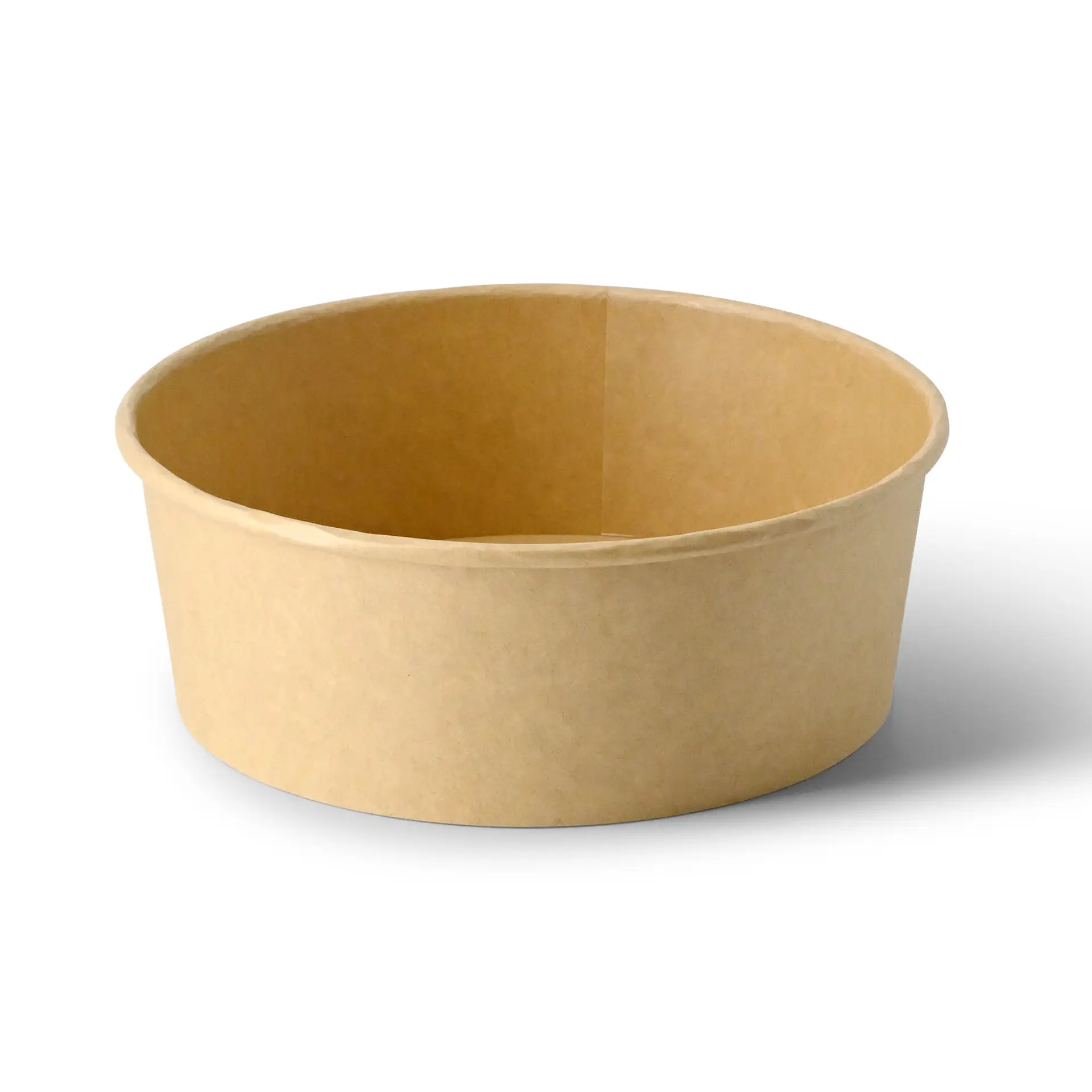 Cardboard Bowl / Salad Bowl (eco-friendly coating) 1000 ml, Ø 185 mm, brown, round dfc08832-kartonschale-salatschale-bio-beschichtet-1000-ml-185-mm-braun-1
