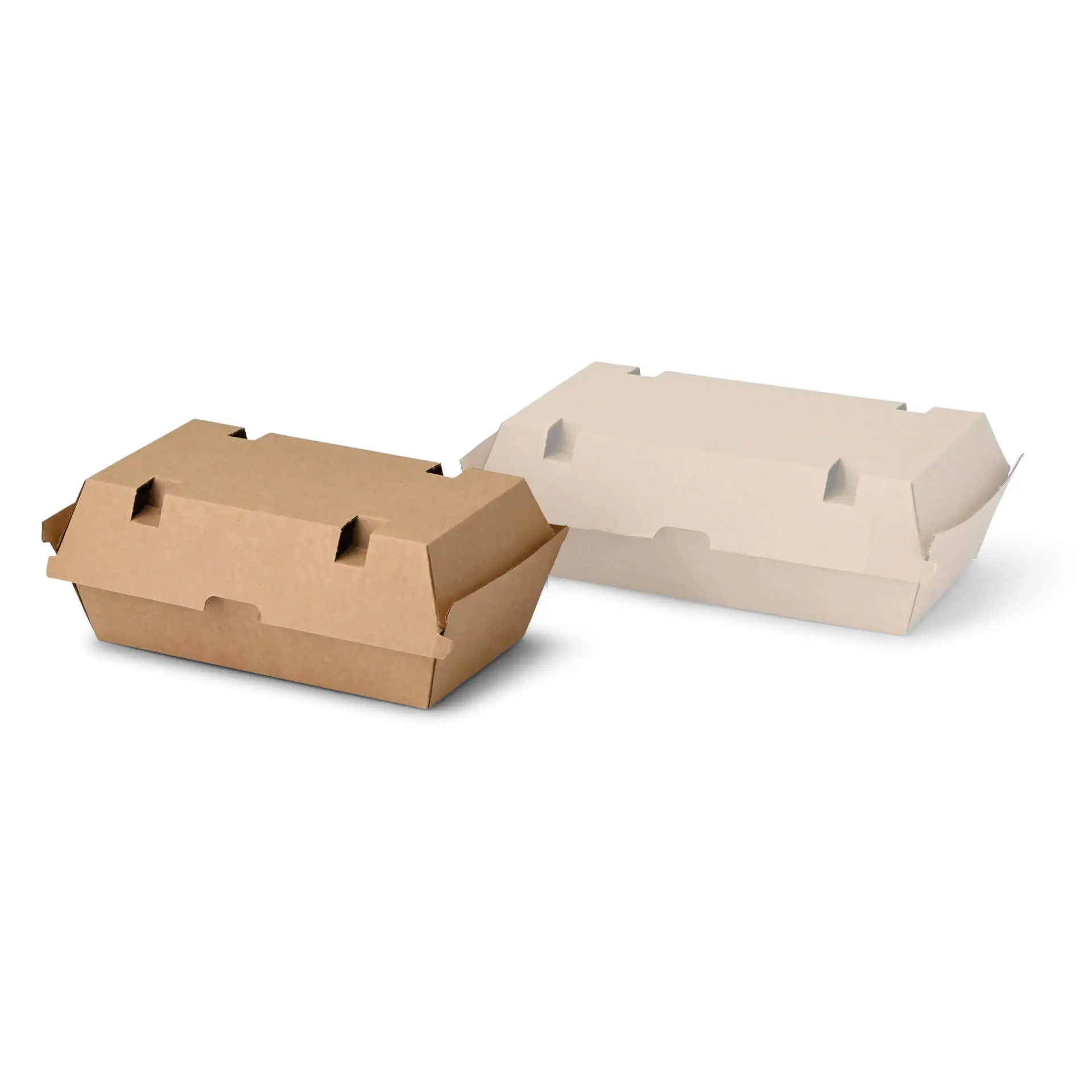 Food boxes with hinged lid, 21.4 x 11.4 x 8.5 cm, kraft board dfc04305-boxen-mit-klappdeckel-214-x-114-x-85-cm-kraftkarton-braun-9