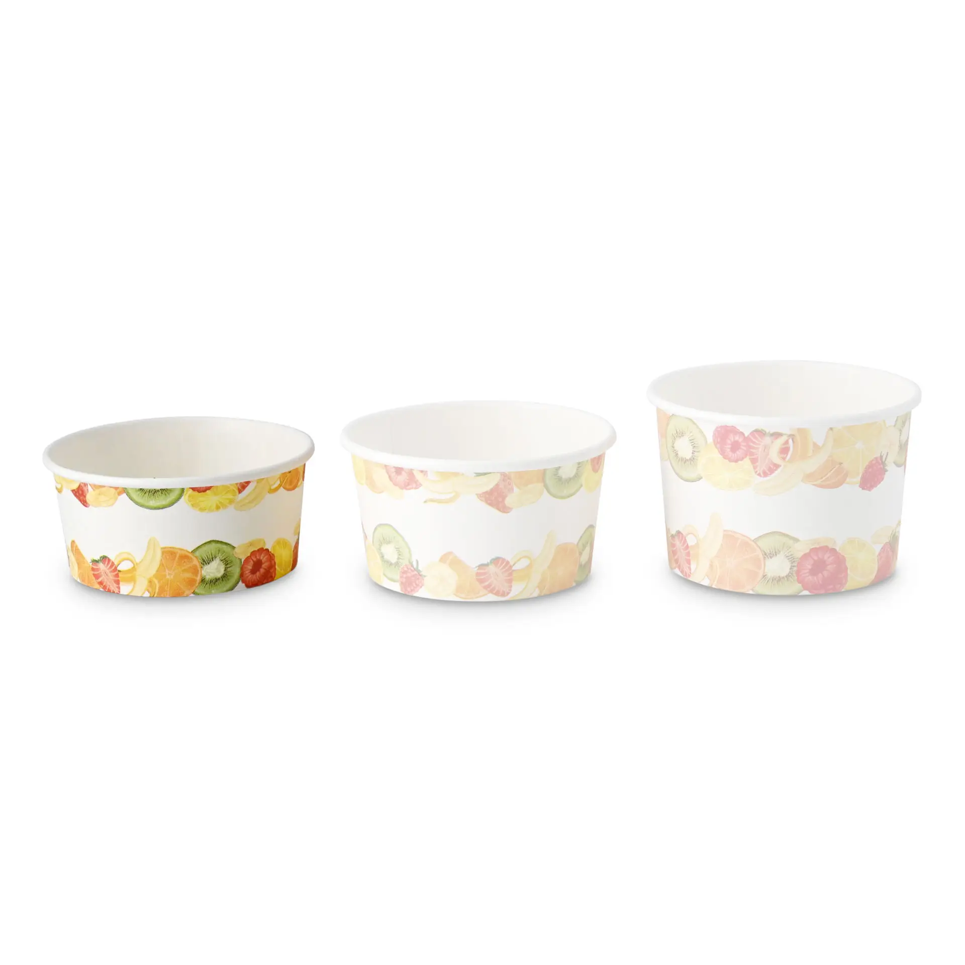 Eisbecher bedruckt (beschichtet) XS "Früchte" 100 ml, max. 180 ml, Ø 92 mm Eisbecher bedruckt (beschichtet) XS "Früchte" 100 ml, max. 180 ml, Ø 92 mm