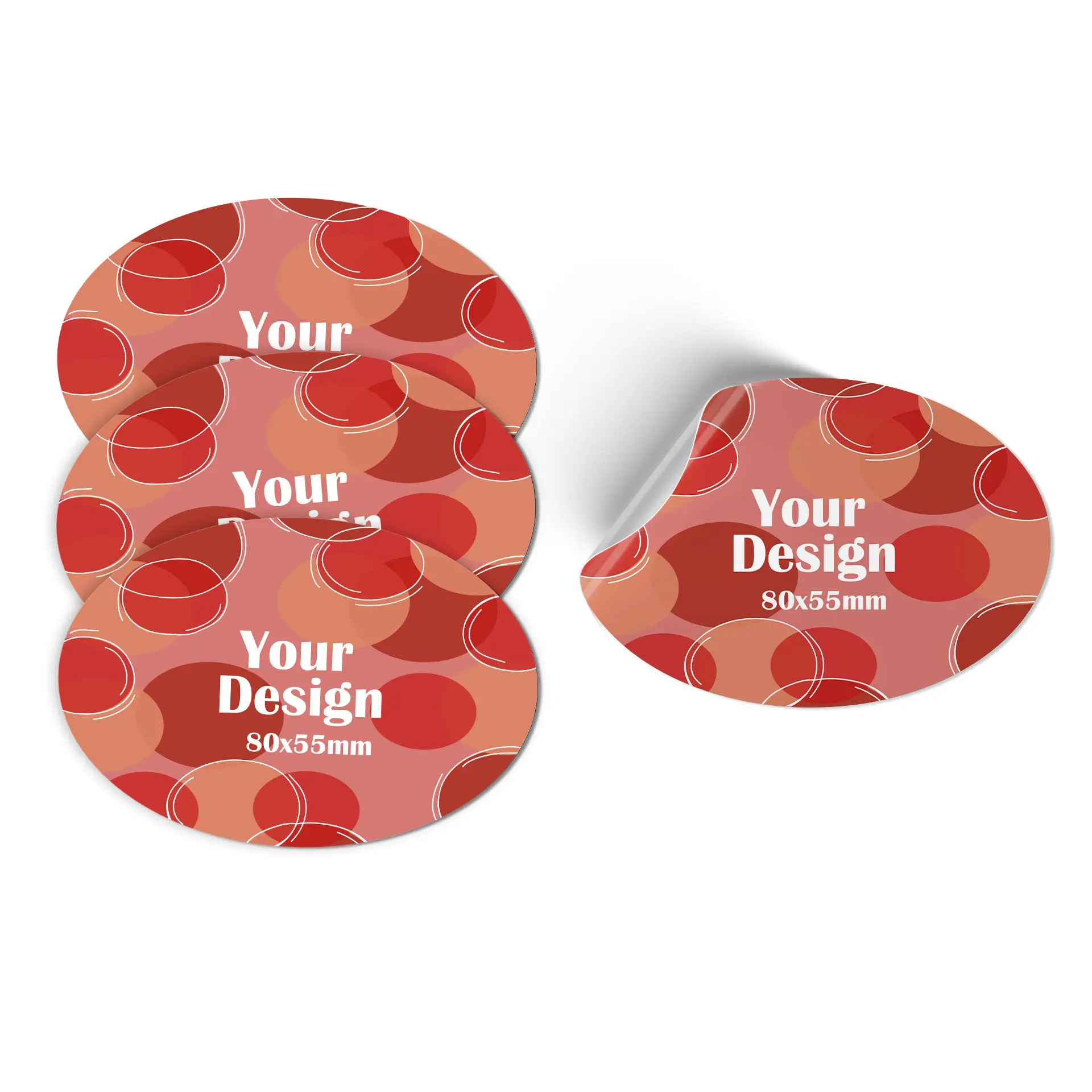 Label printing 80 x 55 mm, oval, bio-foil 9109p7005601-etiketten-bedrucken-80-x-55-mm-oval-bio-folie