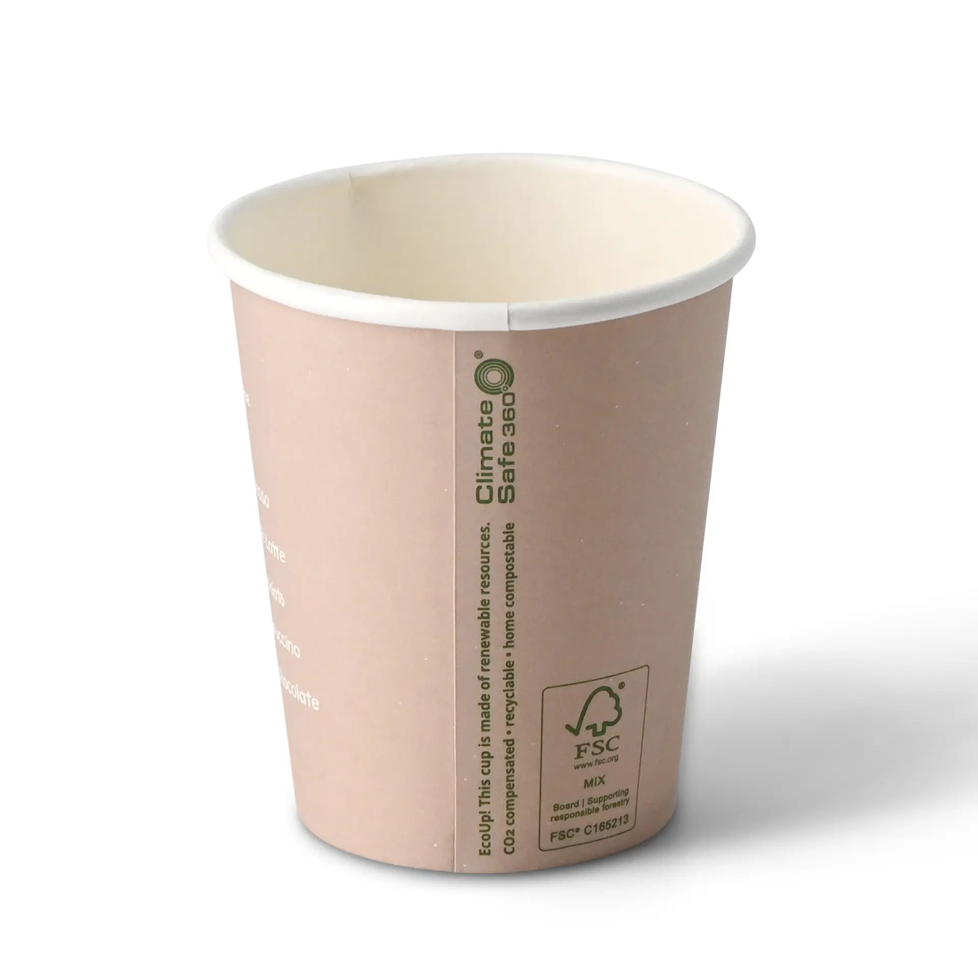 8 oz Paper cup printed with "Coffeebreak", Ø 80 mm, white dhd04562-pappbecher-bedruckt-coffeebreak-200-ml-8-oz-80-mm-weiss-2