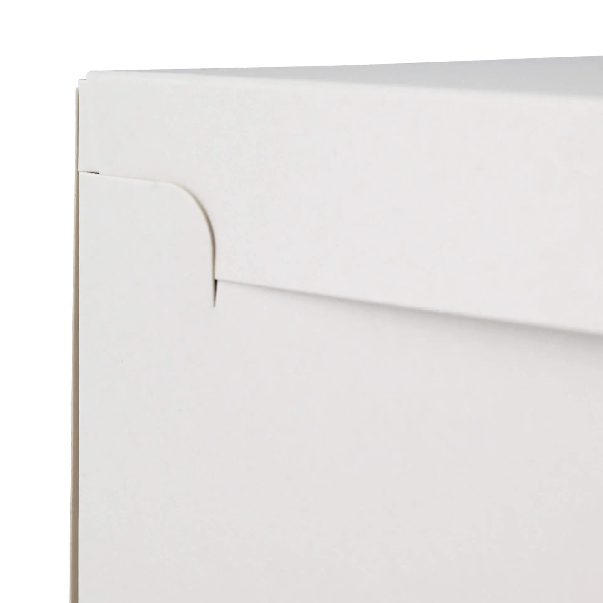 Cakebox M, 23 x 23 x 10 cm, white