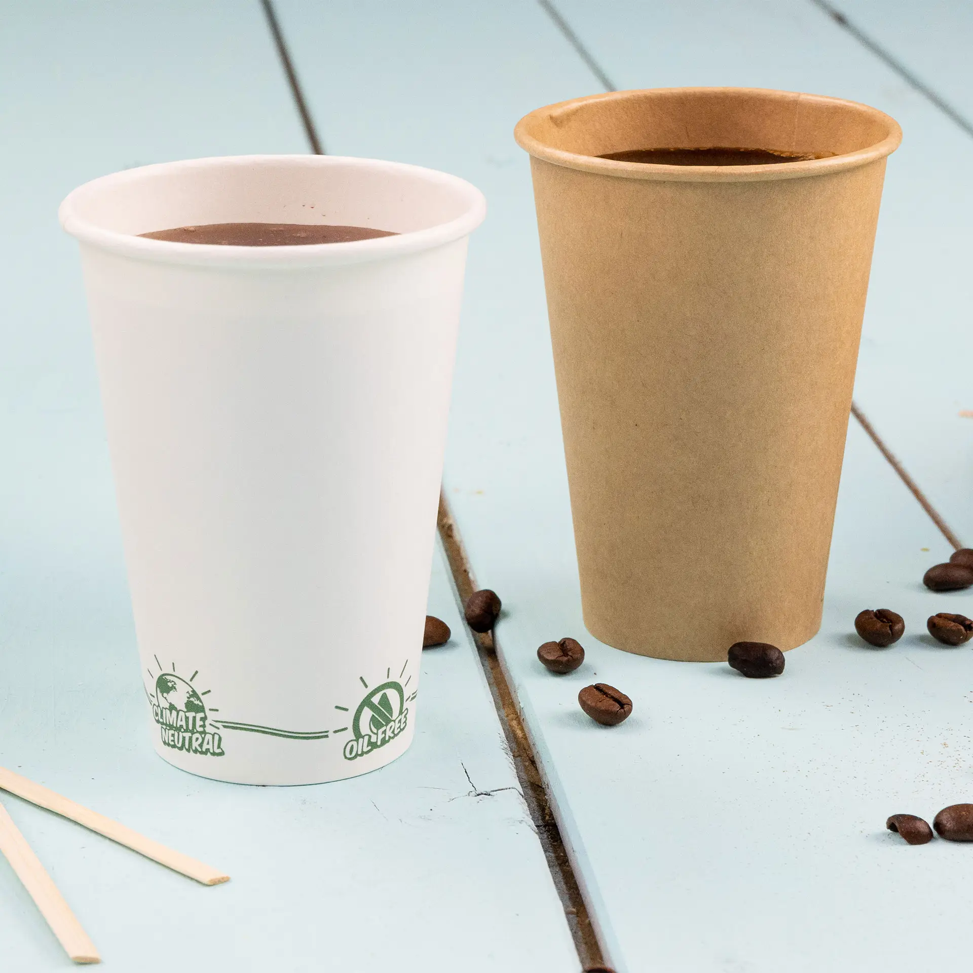 Automaten Becher aus Pappe "EcoUp©", 180 ml / 7,5 oz Automaten Becher aus Pappe "EcoUp©", 180 ml / 7,5 oz