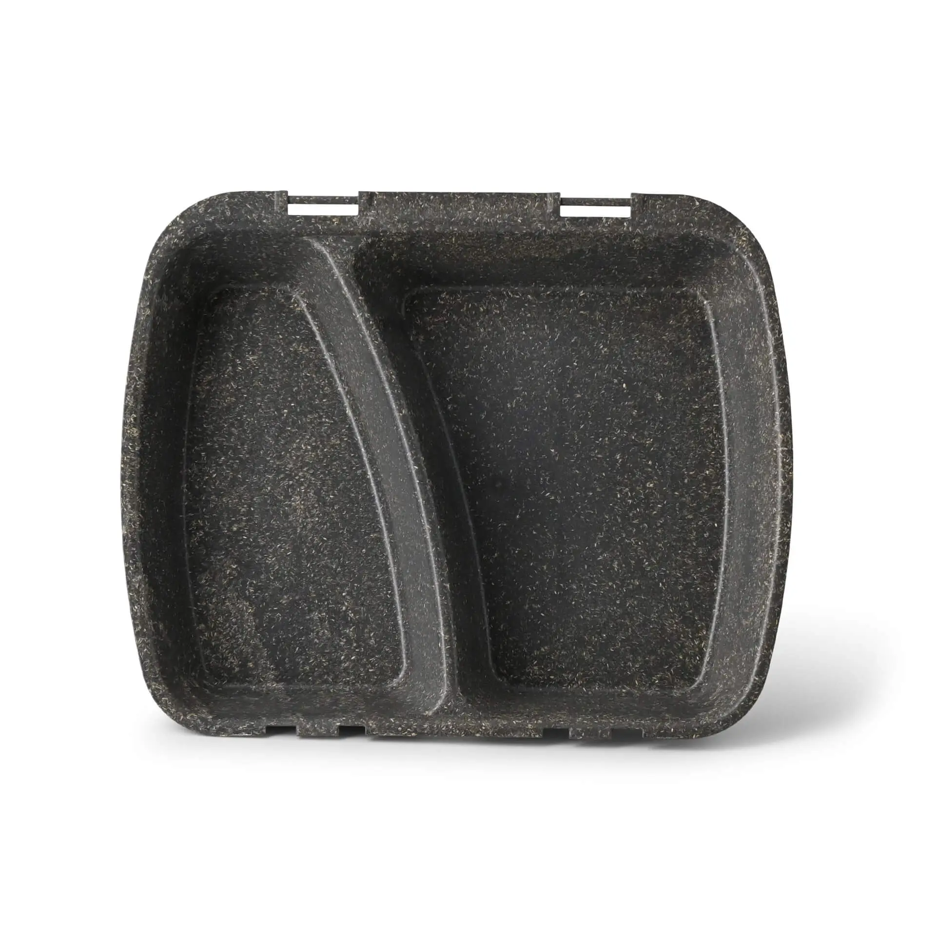 Mehrweg Menübehälter "merways Box" 24,5 x 20 x 4,5 cm, 2 Kammern, HP4/2, Pfeffer / grau dfc008521-mehrweg-menuebehaelter-merways-box-245-x-20-x-45-cm-2-kammern-hp42-pfeffer-grau-2