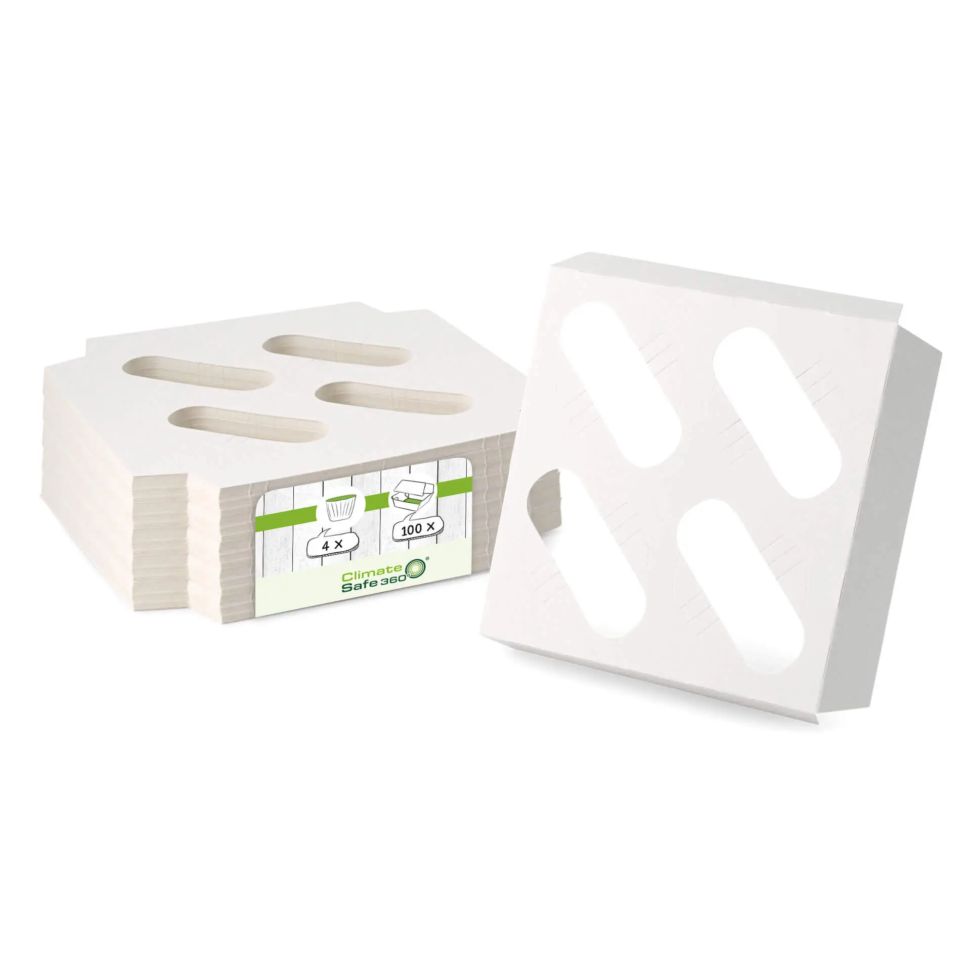 Einlagen aus Karton für 4er Cupcake Boxen, weiß dre034971-einlagen-aus-karton-fuer-4er-cupcake-boxen-weiss