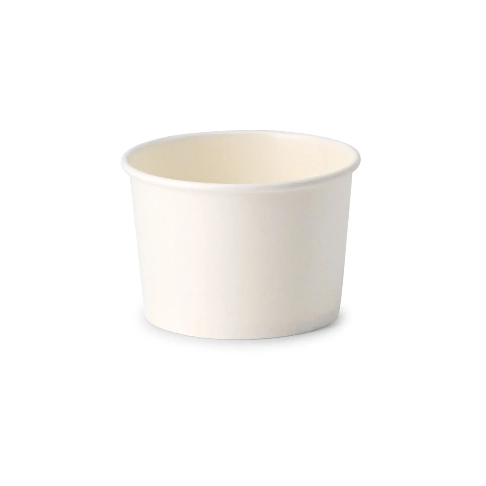 8 oz Cardboard Soup Cup (eco-friendly coating), Ø 90 mm, white