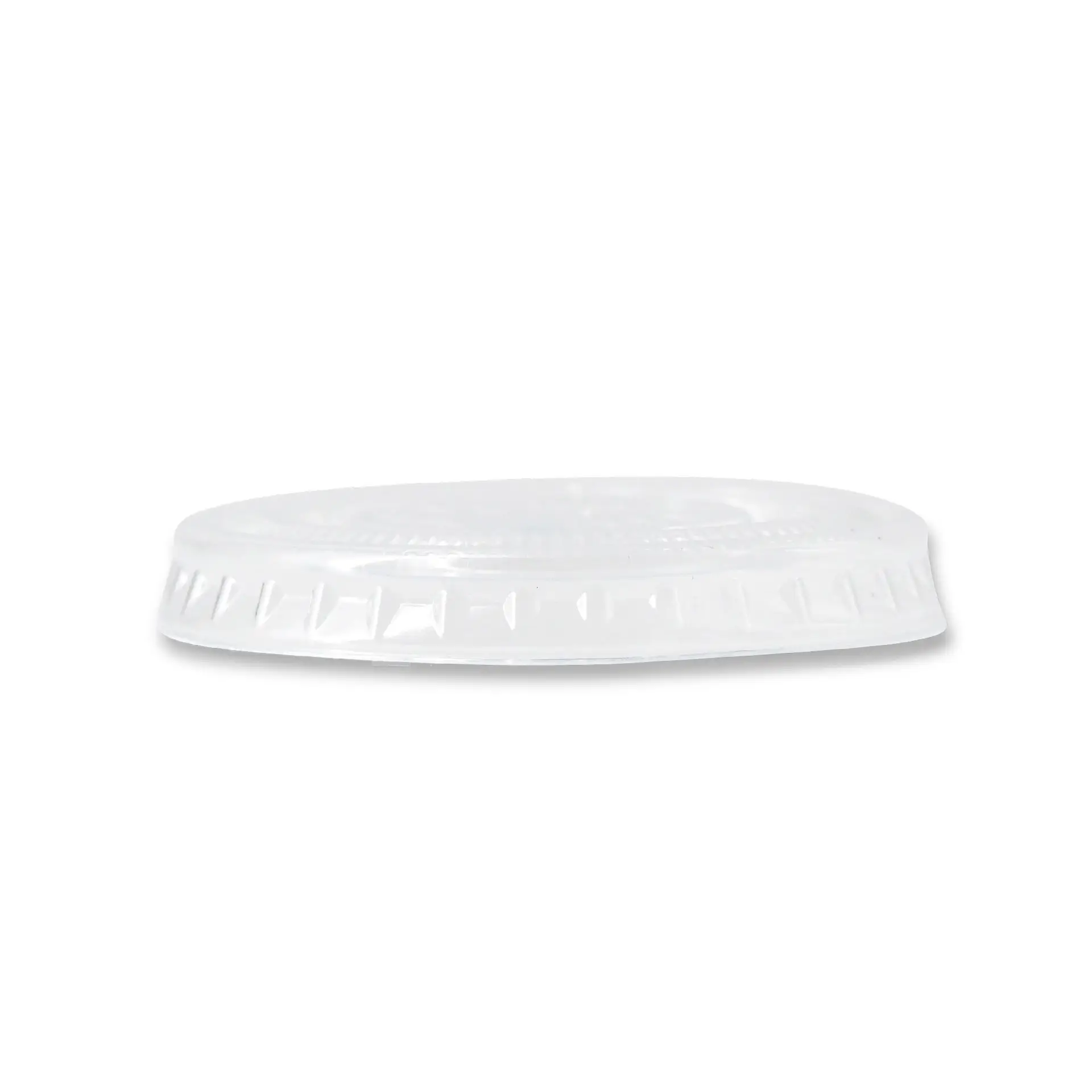 PLA lids Ø 45 mm, clear, round dfc024011-deckel-aus-pla-45-mm-klar-rund-2
