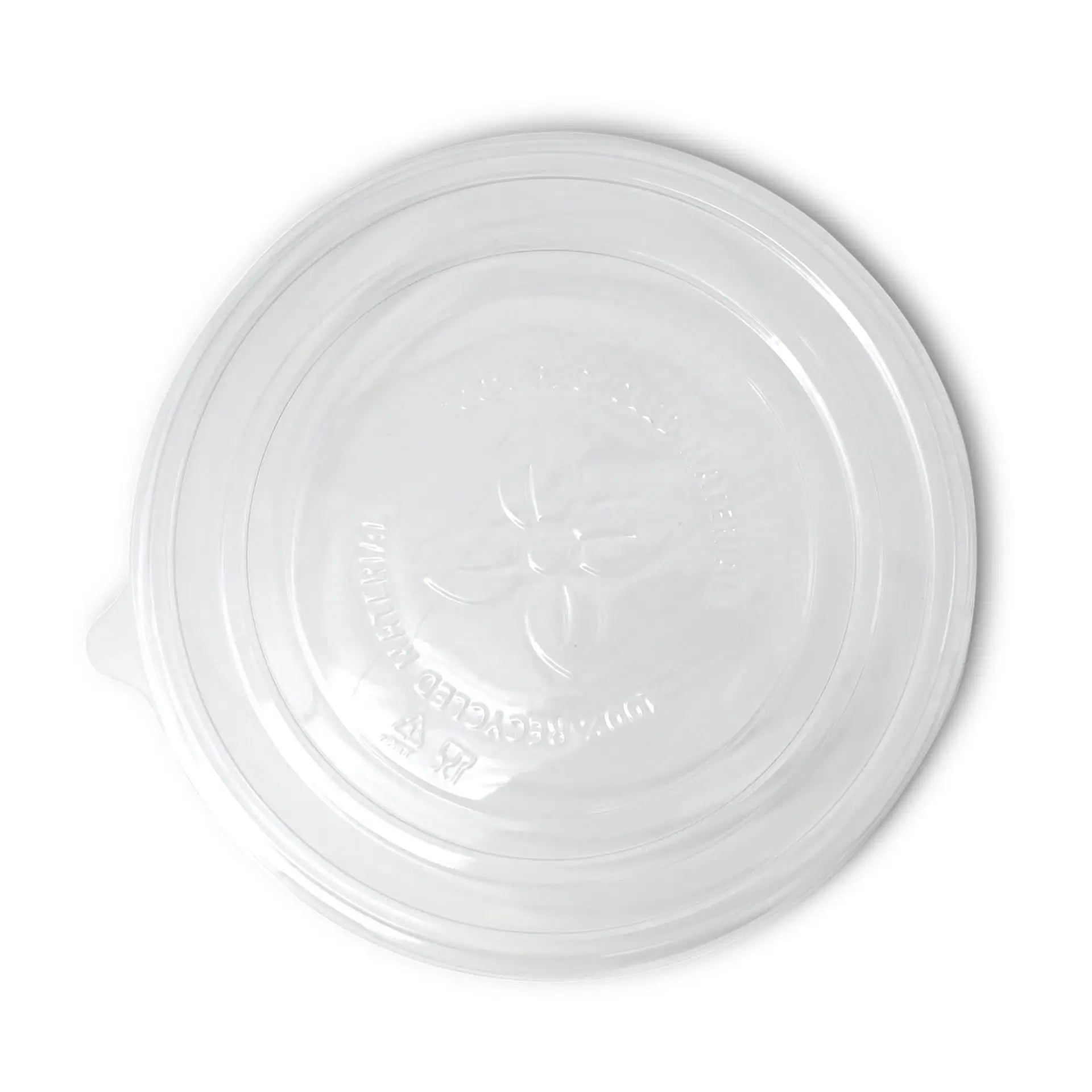 Cup lids rPET Ø 185 mm, clear Cup lids rPET Ø 185 mm, clear