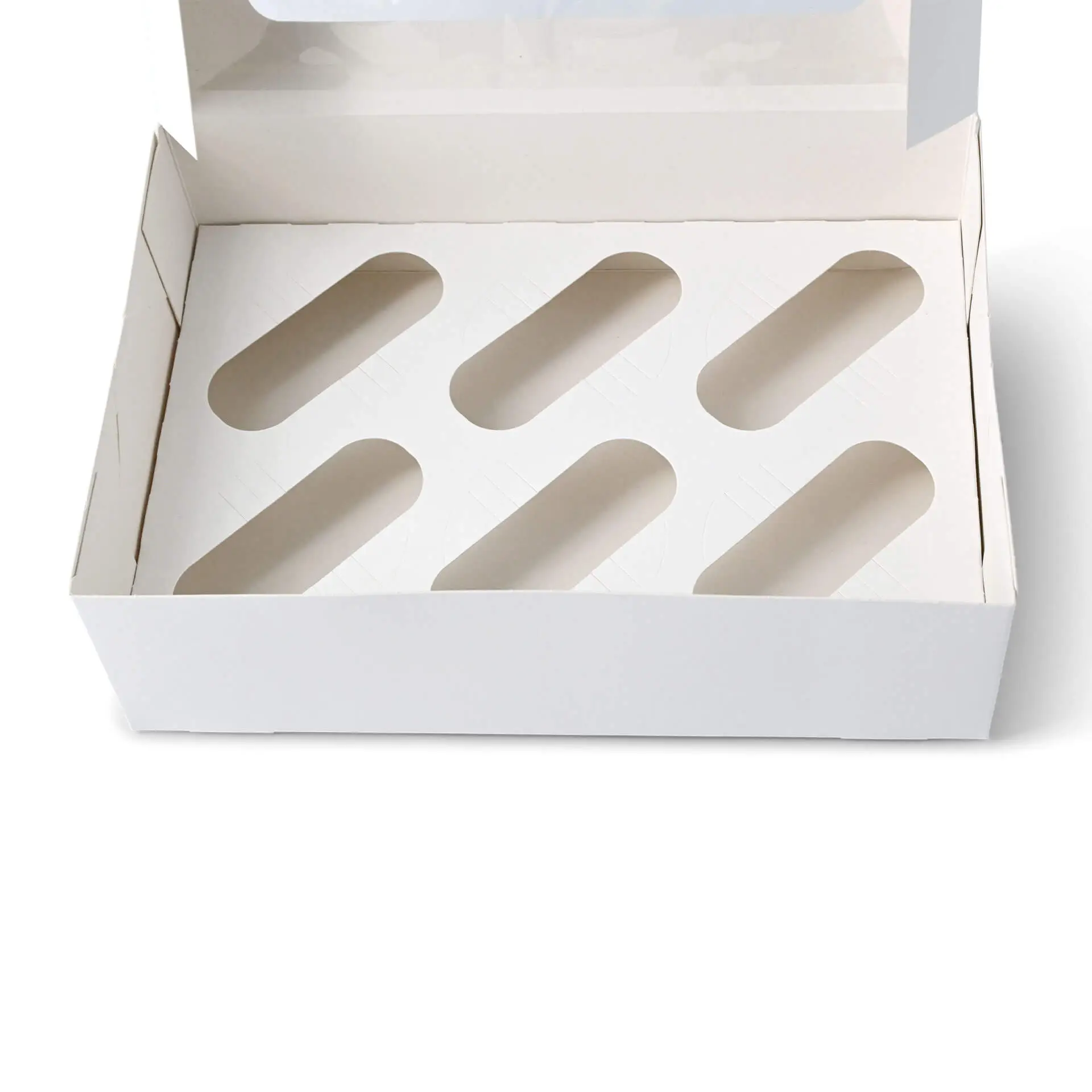 Insert range for cupcake boxes (6 pieces), white dre034991-einlagen-aus-karton-fuer-6er-cupcake-boxen-weiss-5