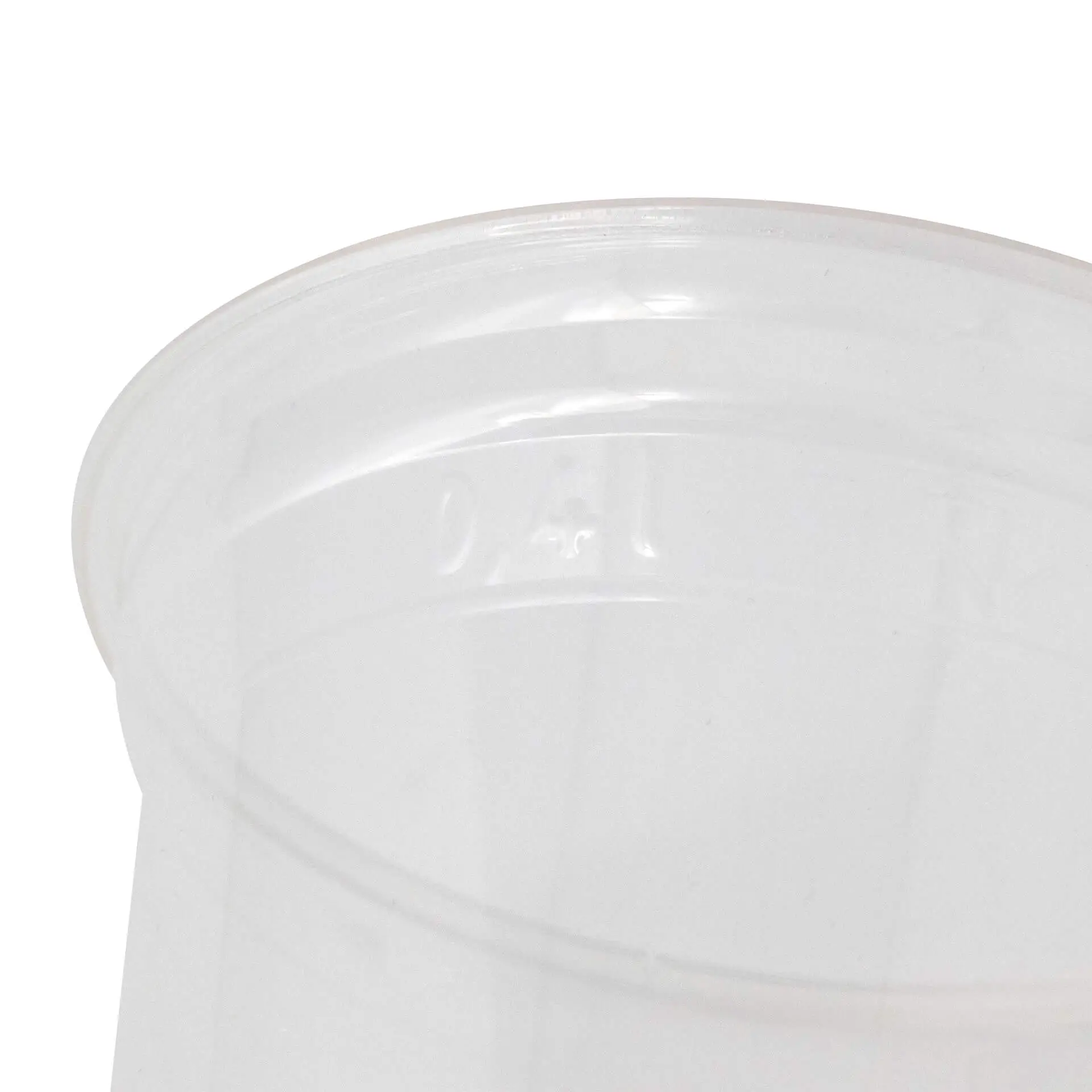 Plastikbecher bedrucken 400 ml / 16 oz, transparent, PLA